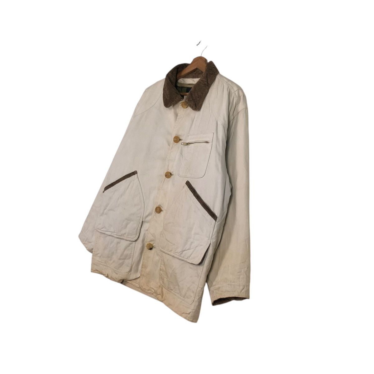 Japanese Brand 🔥VINTAGE CHORE JACKET BASSETT WALKER BLANKET ISSEY MIYAKE Size US M / EU 48-50 / 2 - 5 Thumbnail