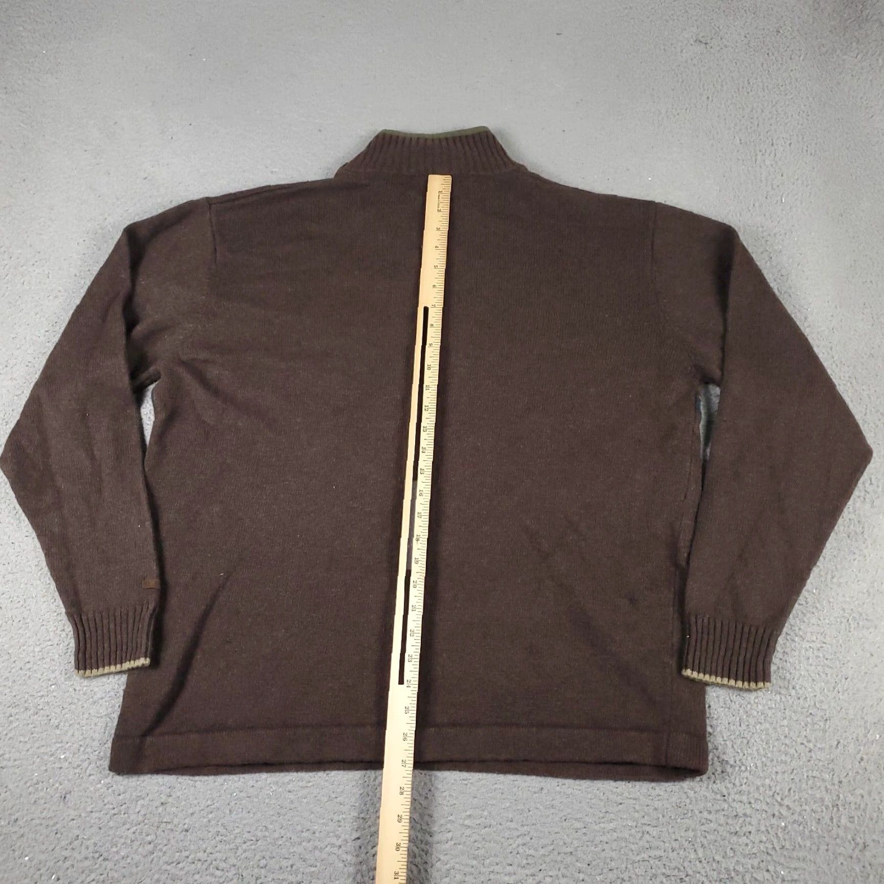 Vintage VINTAGE Columbia Sweater Men's 2XL Pullover Knit 1/4 Zip Brown Casual Outdoor Size US XXL / EU 58 / 5 - 5 Thumbnail