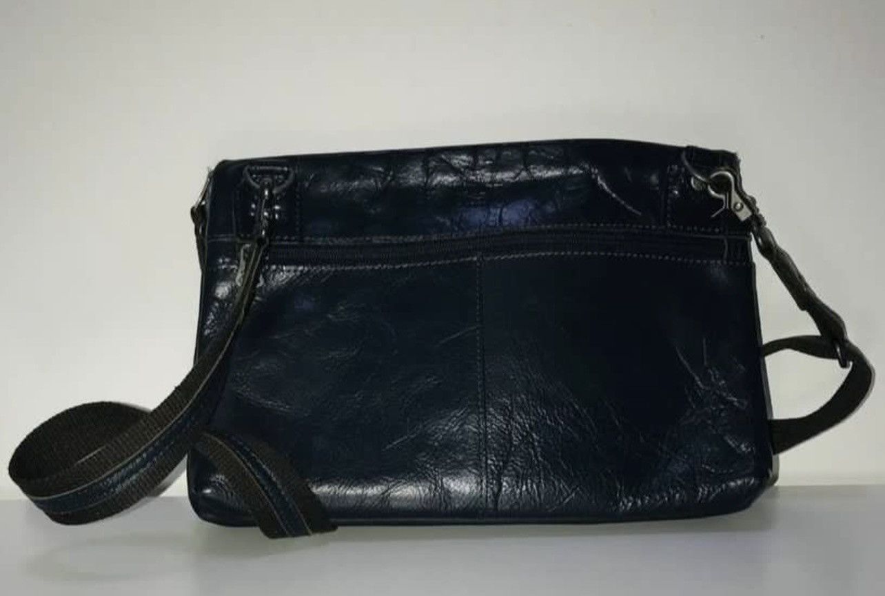 Japanese Brand DUBS DOUBLE LEATHER SLING BAG Size ONE SIZE - 2 Thumbnail