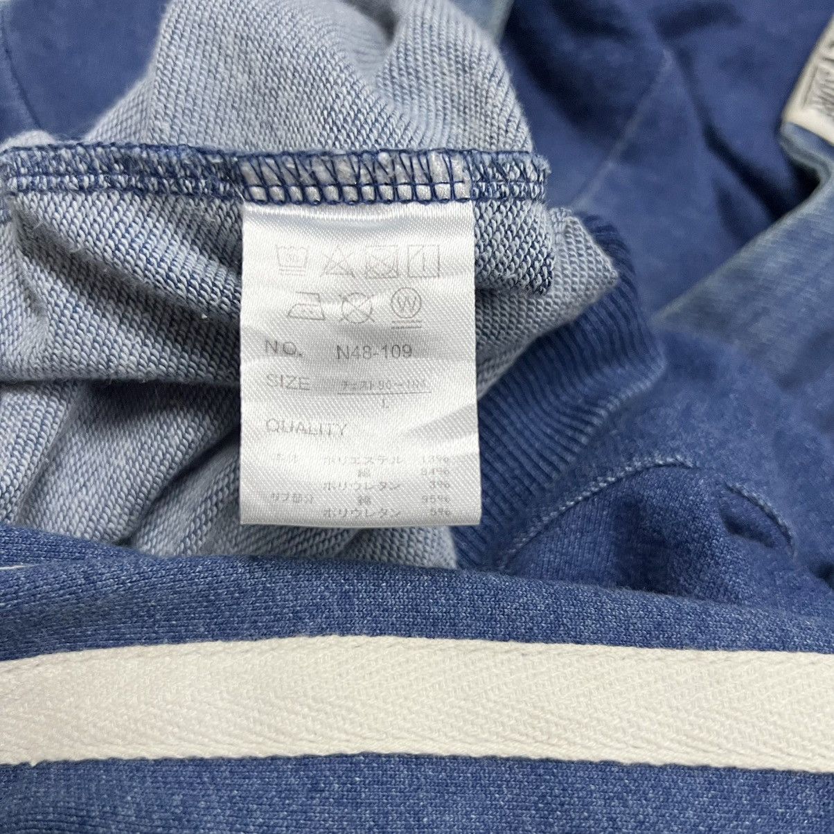 Other Vintage Nev Surf Denim Dye Hoodie Size US L / EU 52-54 / 3 - 10 Thumbnail