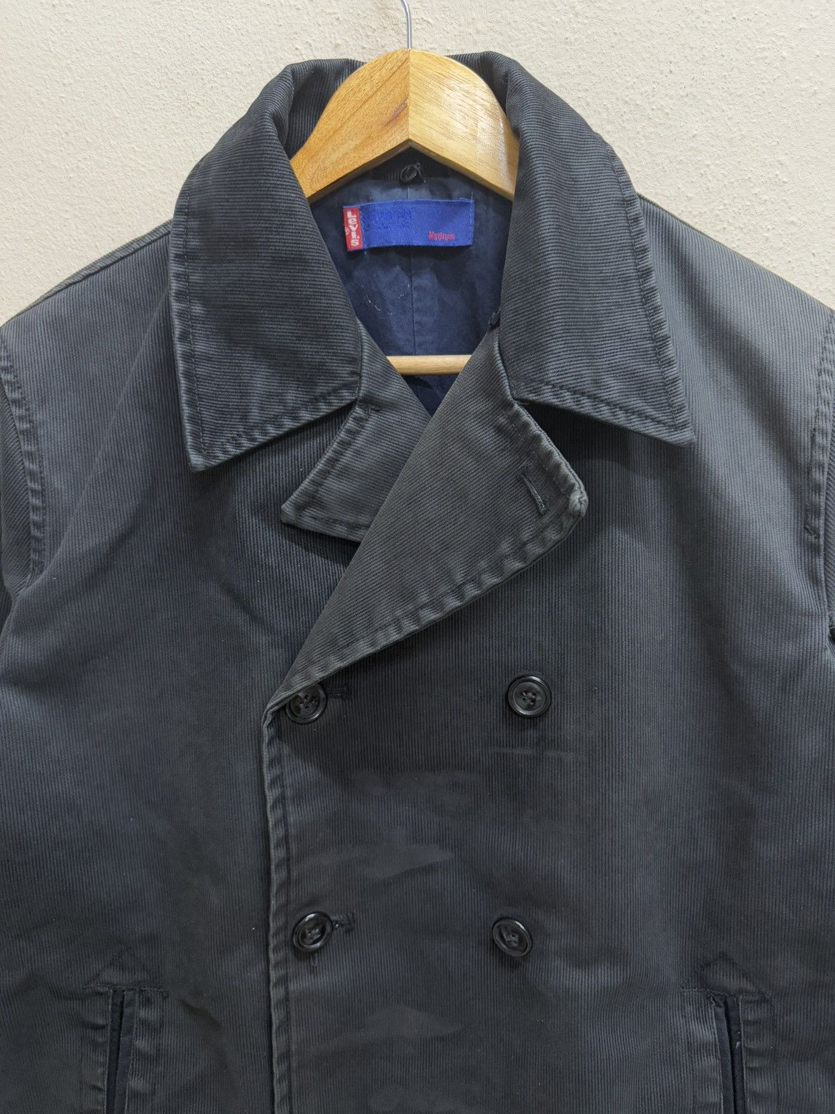 Levi's Vintage Clothing Levis Movin’ On Double Breasted Coat Jacket Size US M / EU 48-50 / 2 - 19 Thumbnail