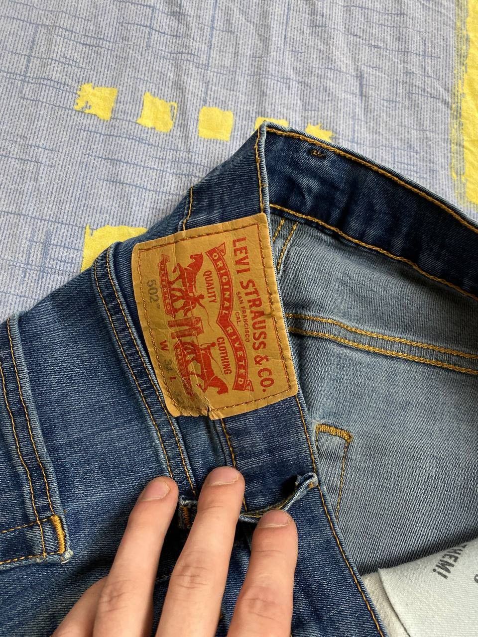 Levi's Vintage Levis 502 Jeans Mens Denim Size US 31 - 16 Thumbnail