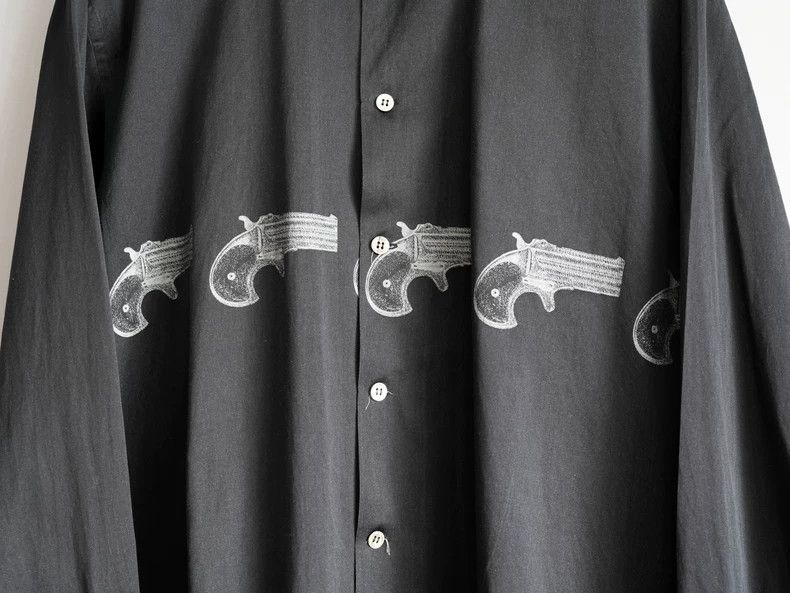 Yohji Yamamoto Yohji Yamamoto 87AW Pistol Shirt 2503-Nextarrow Size US M / EU 48-50 / 2 - 2 Thumbnail