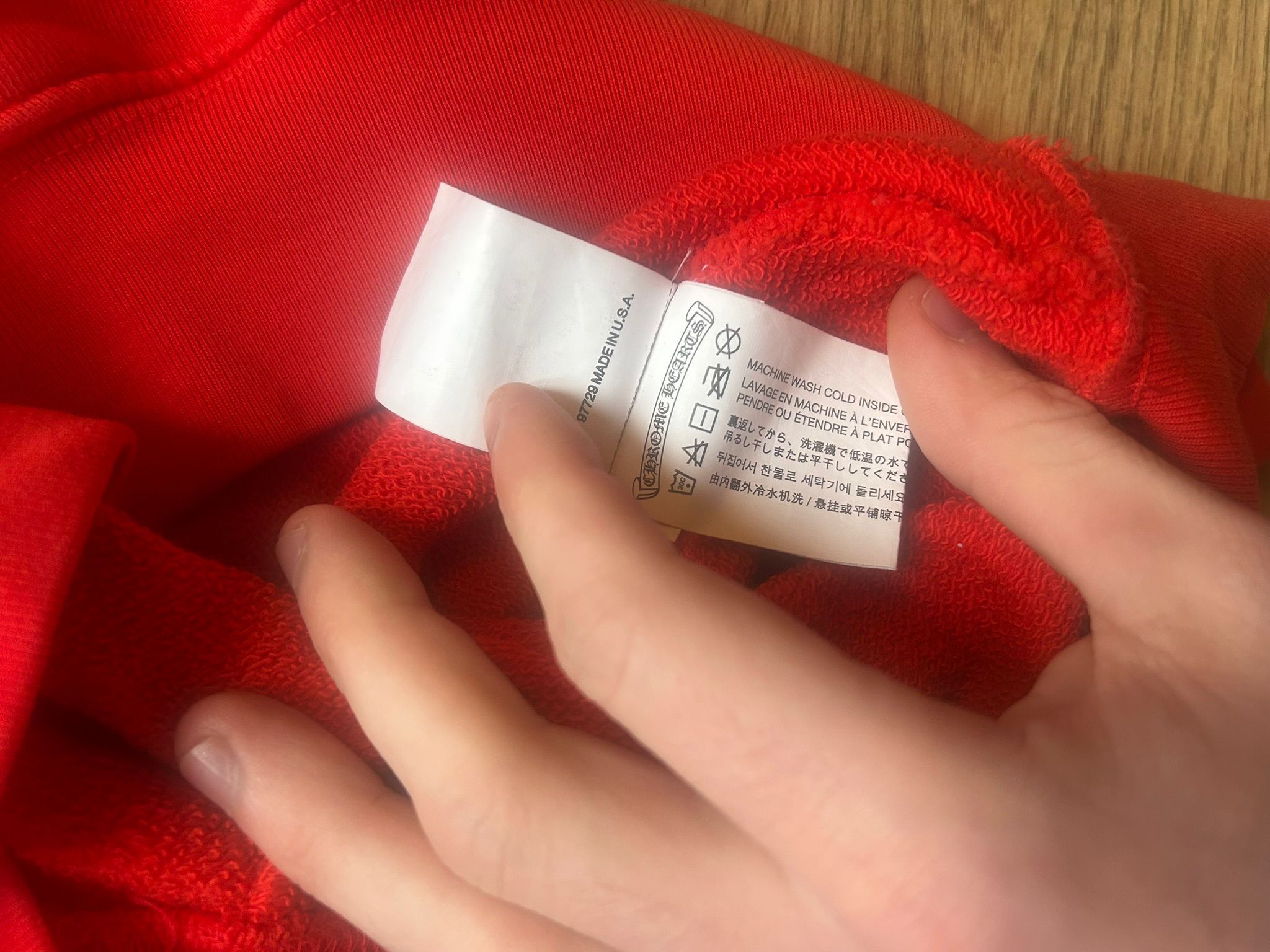 Chrome Hearts Chrome Heats x Matty Boy Hoodie red size s Size US S / EU 44-46 / 1 - 11 Thumbnail