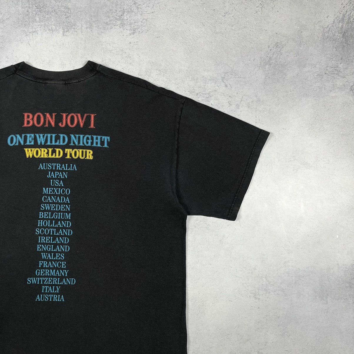 Band Tees Vintage Bon Jovi band “One wild night” world tour tee 2001 Size US XL / EU 56 / 4 - 21 Thumbnail