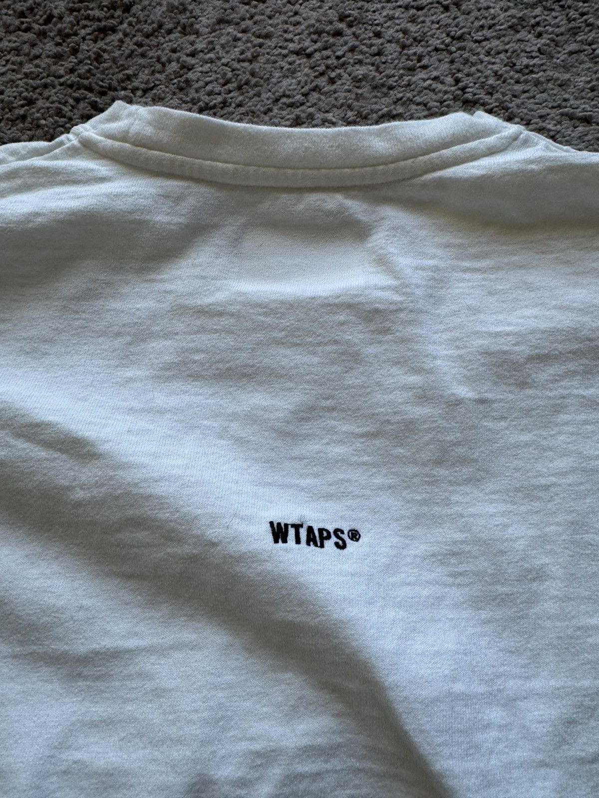 Wtaps WTAPS White Long Sleeve Size M Size US M / EU 48-50 / 2 - 5 Thumbnail