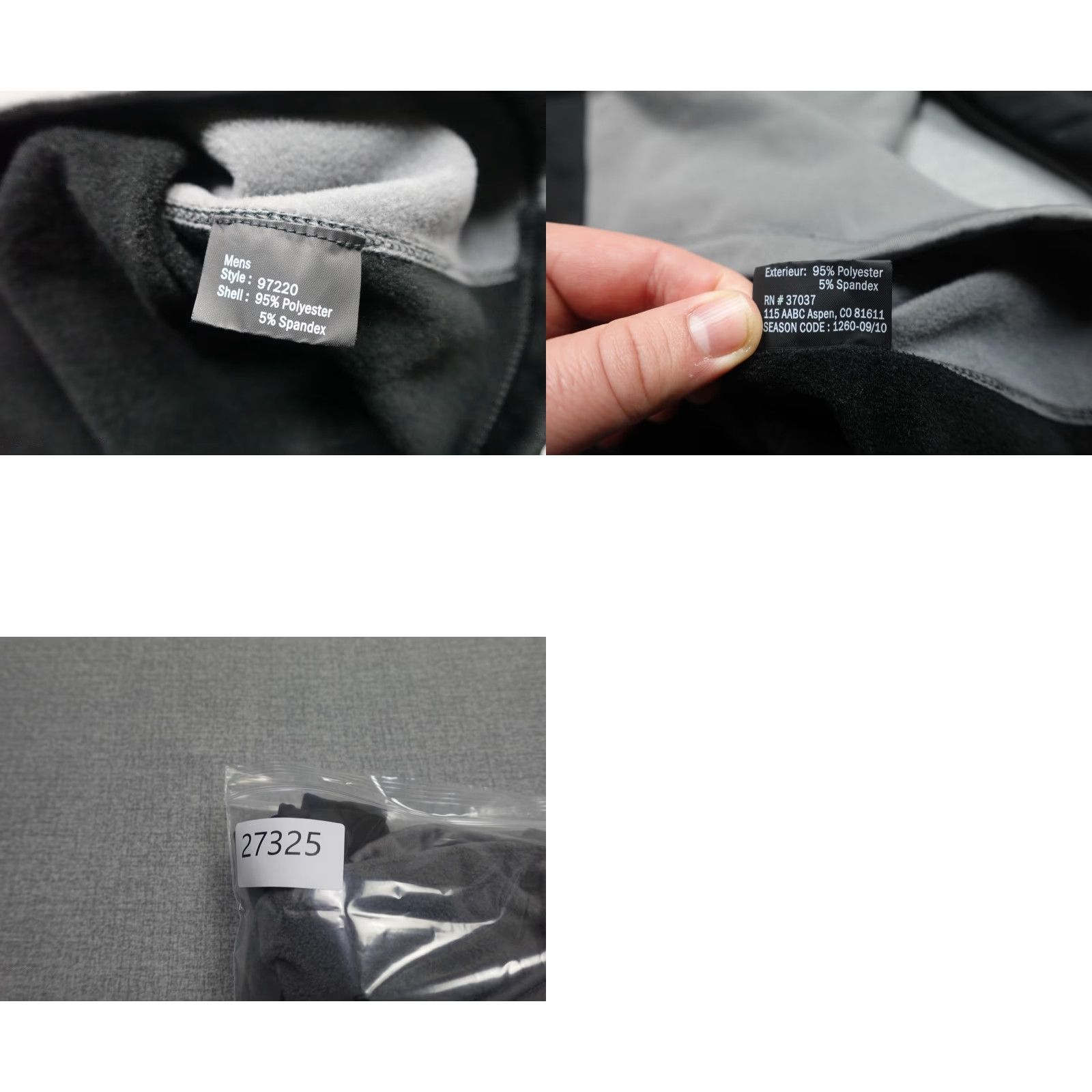 Obermeyer Obermeyer Quarter Zip Pullover Mens M Gray Black Fleece Ski Layer Stetch 1/4 Zip High Neck Casual Size US M / EU 48-50 / 2 - 8 Thumbnail