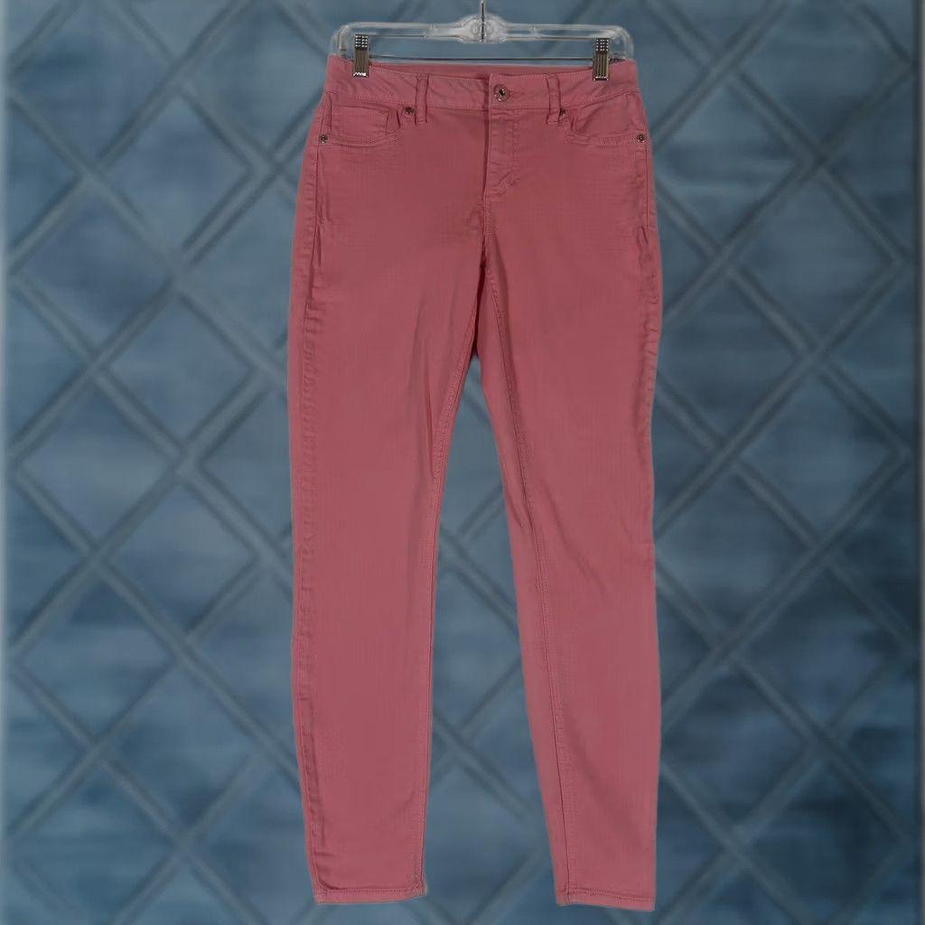 Vintage Maurice's Pink Jeans Women's Small Regular S Slimming Stretch Denim Classic 5-Pocket Size 28" / US 6 / IT 42 - 1 Thumbnail