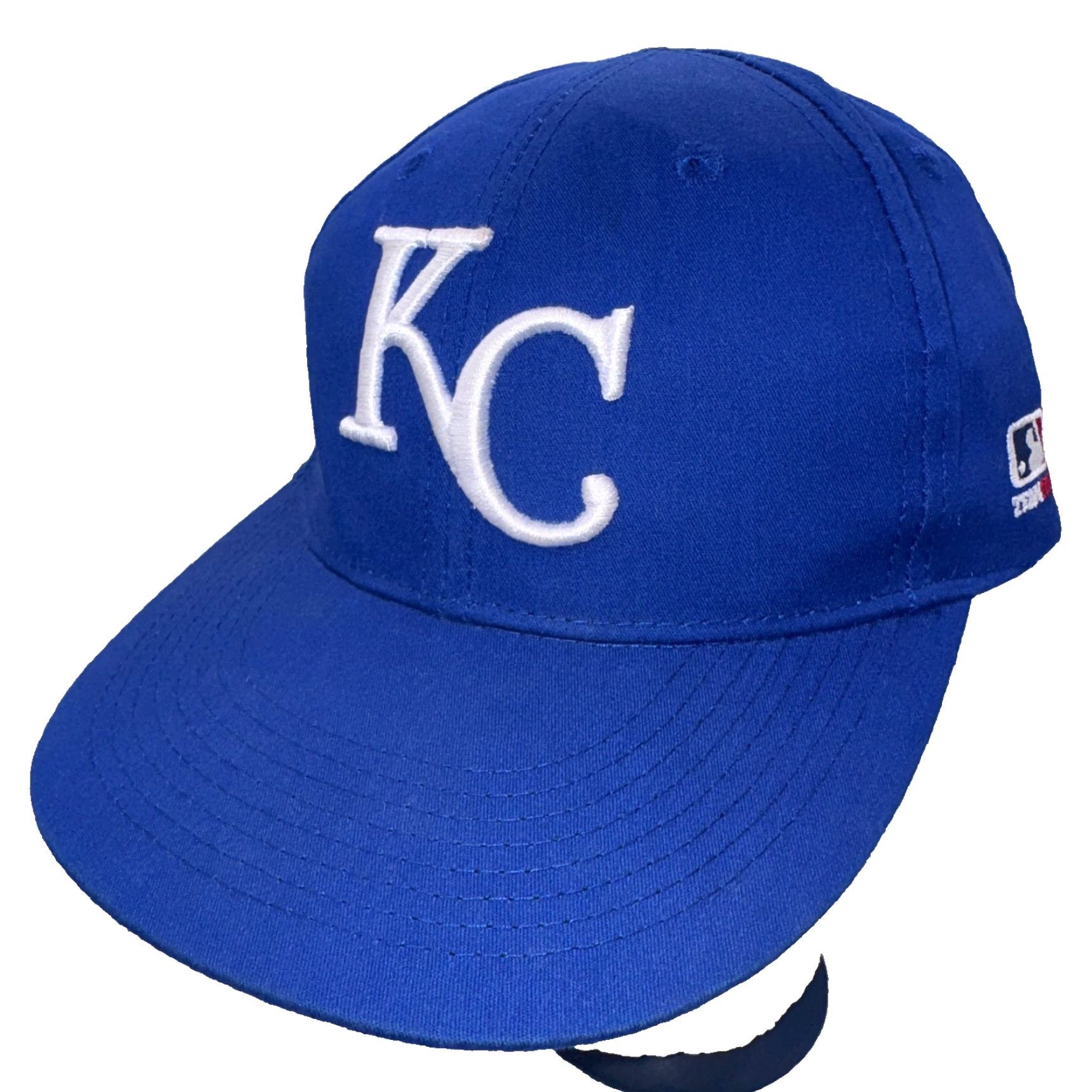 MLB MLB Kansas City Royals Blue Baseball Cap Strapback Hat Men One Size Adjustable Size ONE SIZE - 2 Thumbnail