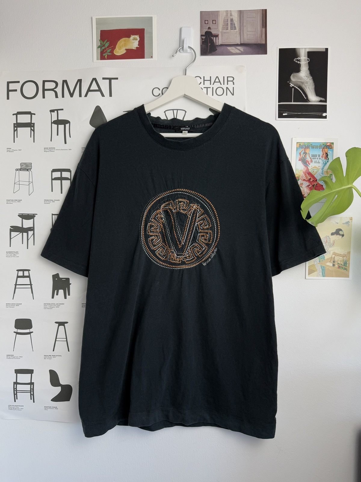 Designer × Versace × Versace Jeans Couture Vintage Versace Jeans Couture big logo t-shirt XL designer Size US XL / EU 56 / 4 - 1 Thumbnail