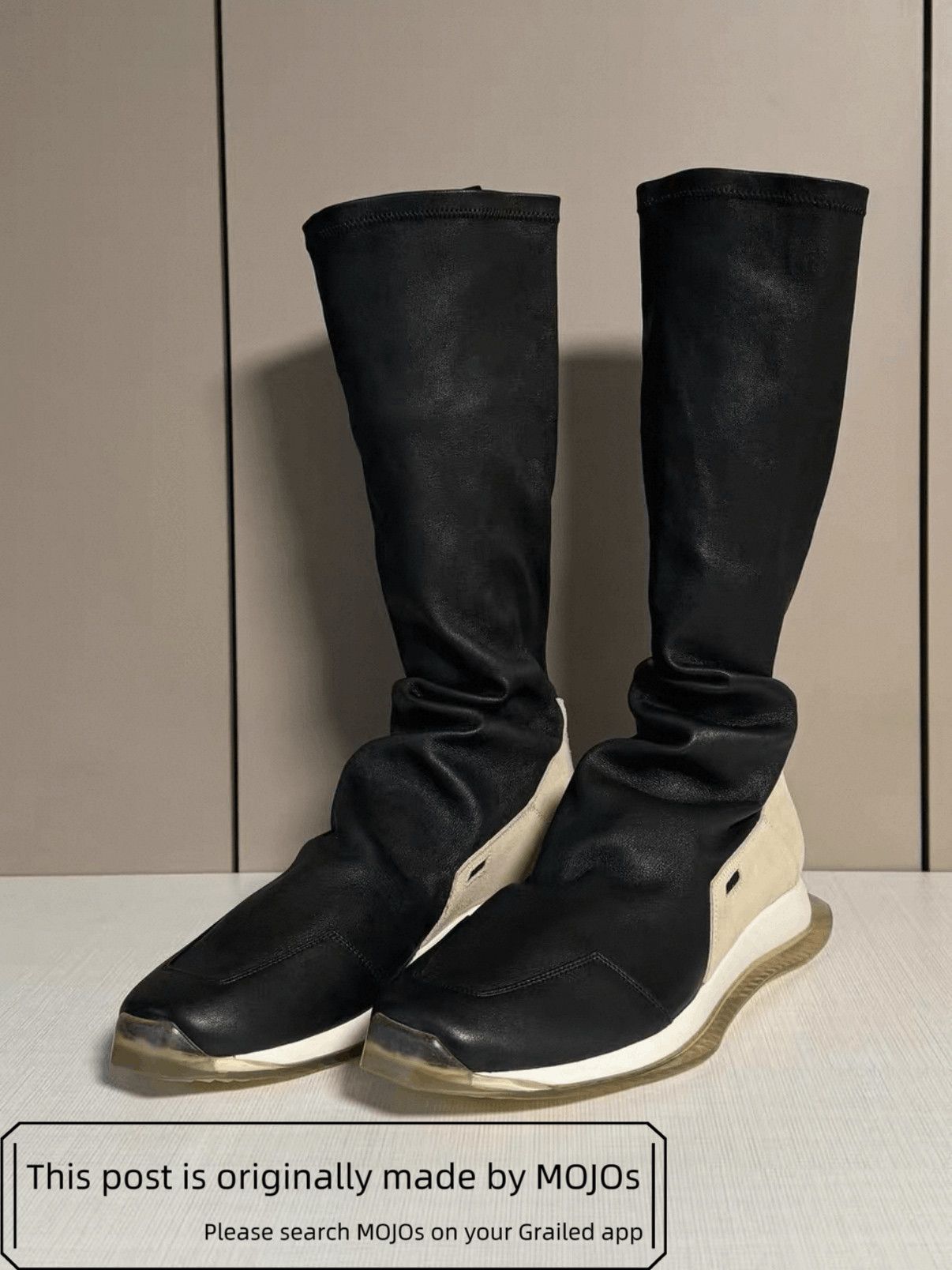 Rick Owens Rick Owens x Adidas Ro Runner Stretch Boot | Grailed