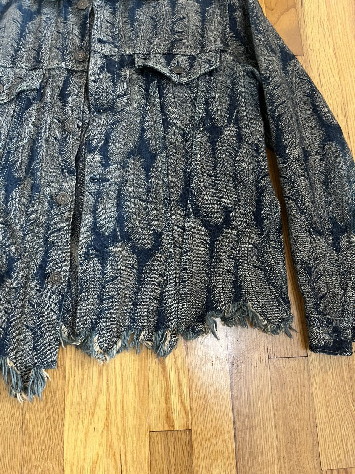 Kapital Kapital Feather Denim Jacket Size US S / EU 44-46 / 1 - 6 Thumbnail
