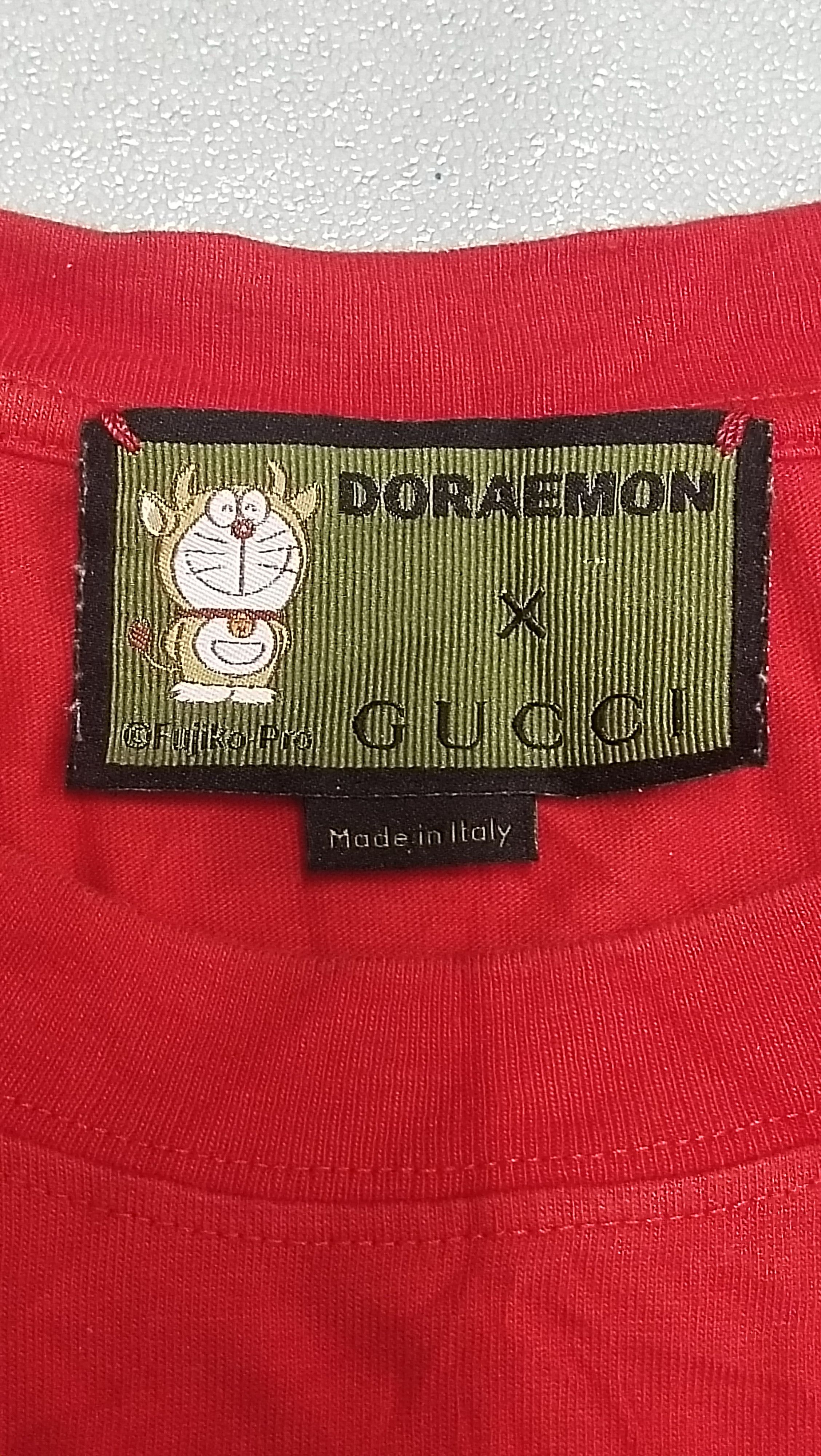 GUCCI x DORAEMON t shirt