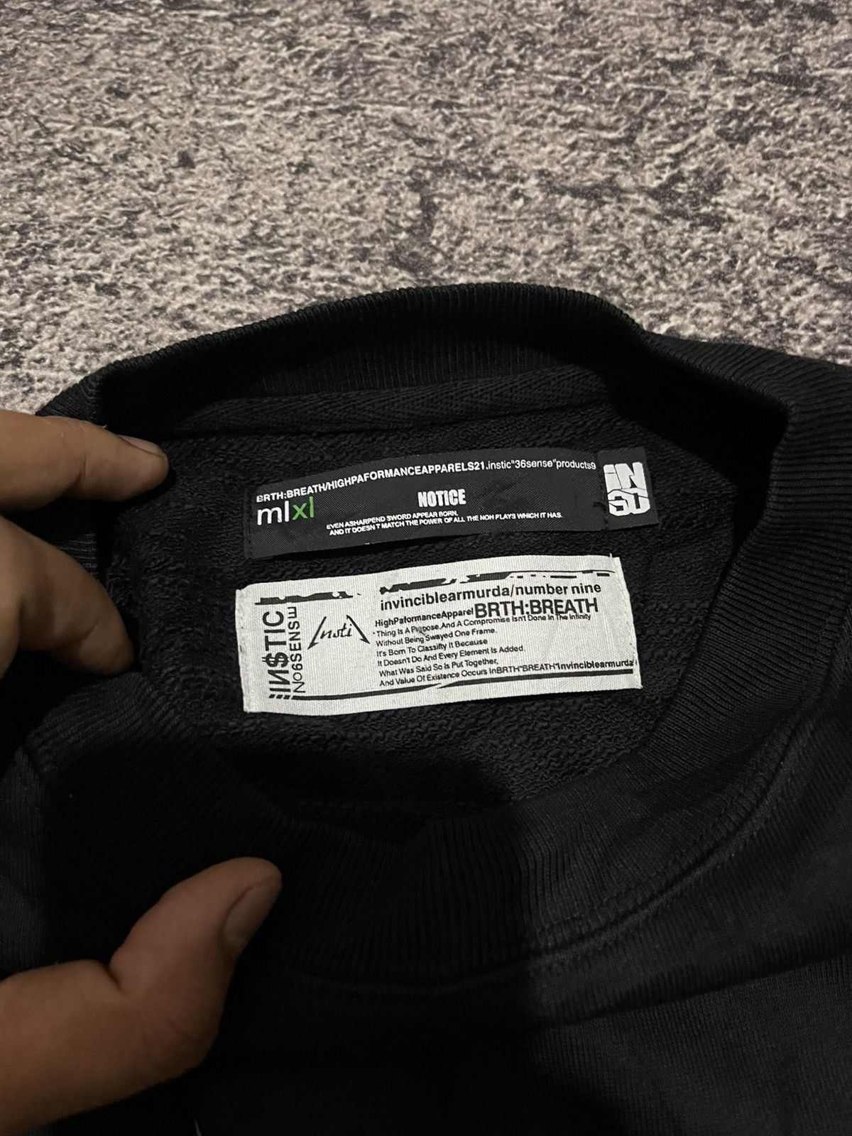 Number (N)ine Number (N)ine Sweatshir Size US XL / EU 56 / 4 - 5 Thumbnail