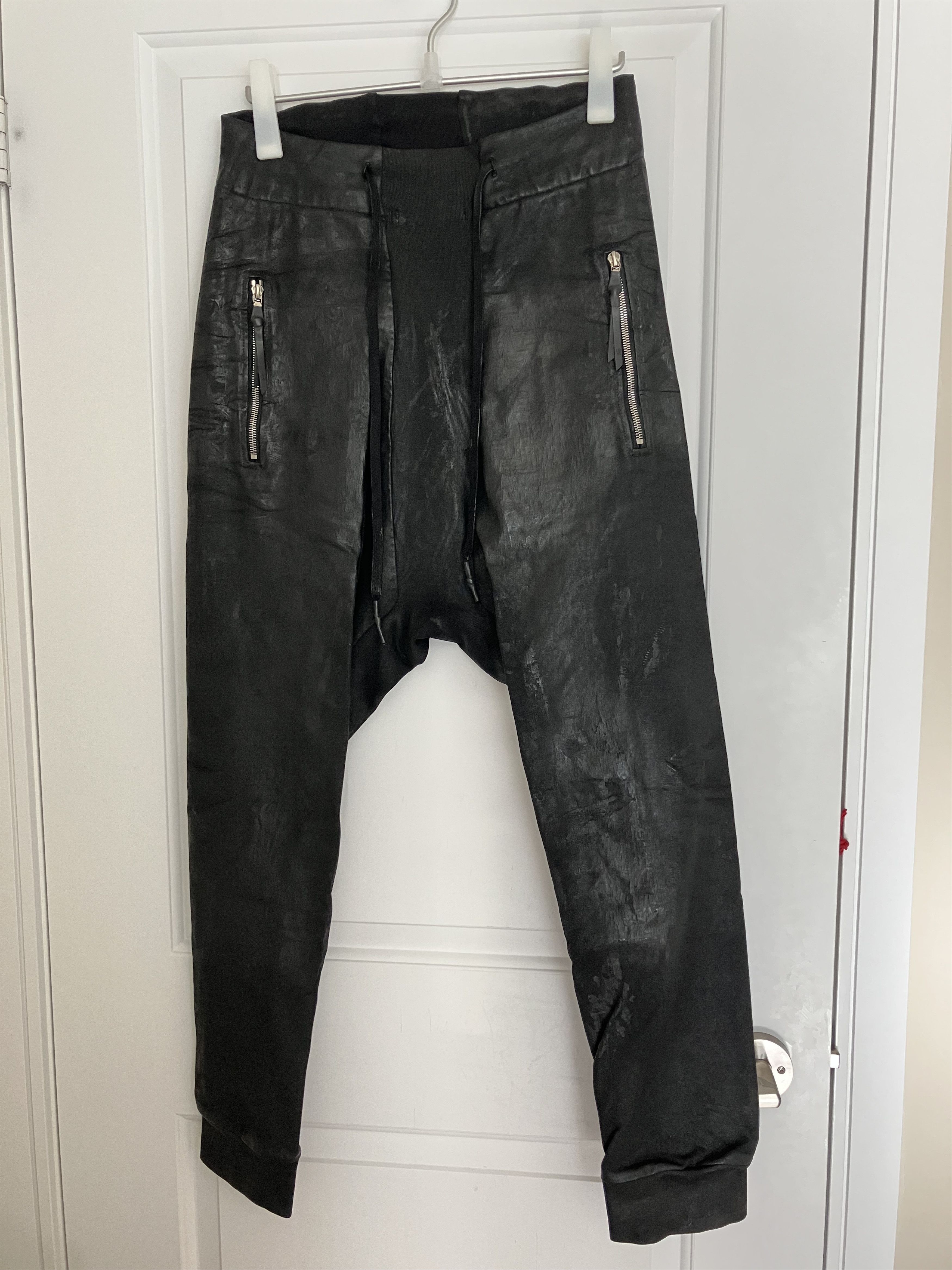 11 By Boris Bidjan Saberi Coated Sweatpants Size US 34 / EU 50 - 1 Thumbnail