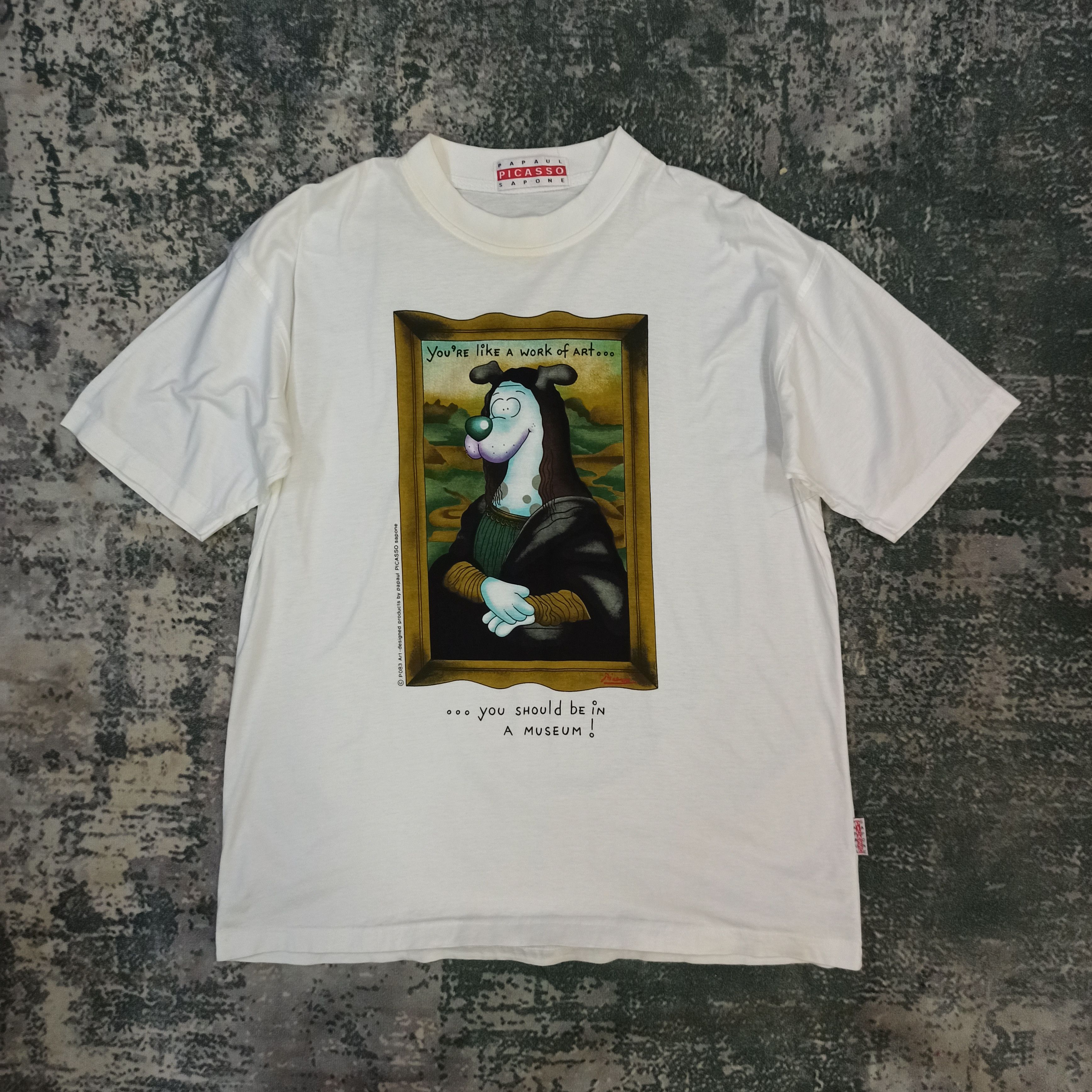 PICASSO 00S SEATED WOMAN T SHIRTピカソTシャツ PICASSO 00S SEATED WOMAN T SHIRTピカソTシャツ 90s USA製 【Picasso