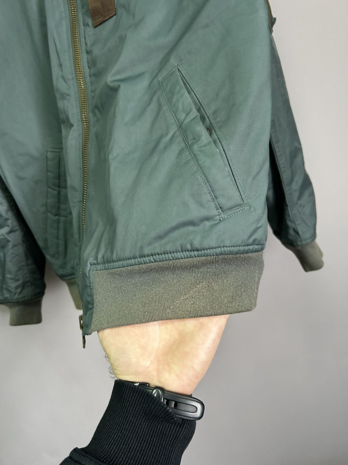 Abercrombie & Fitch Abercrombie And Fitch Vintage Bomber Jacket 3 Men's Size M Size US M / EU 48-50 / 2 - 8 Thumbnail