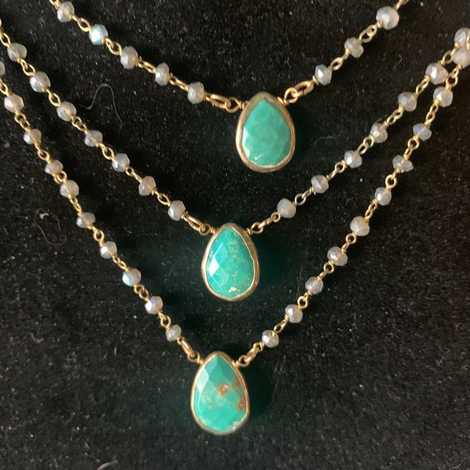 Other RACHEL REINHARDT RUSSIAN AMAZONITE & LABRADORITE NECKLACE Size ONE SIZE - 2 Thumbnail