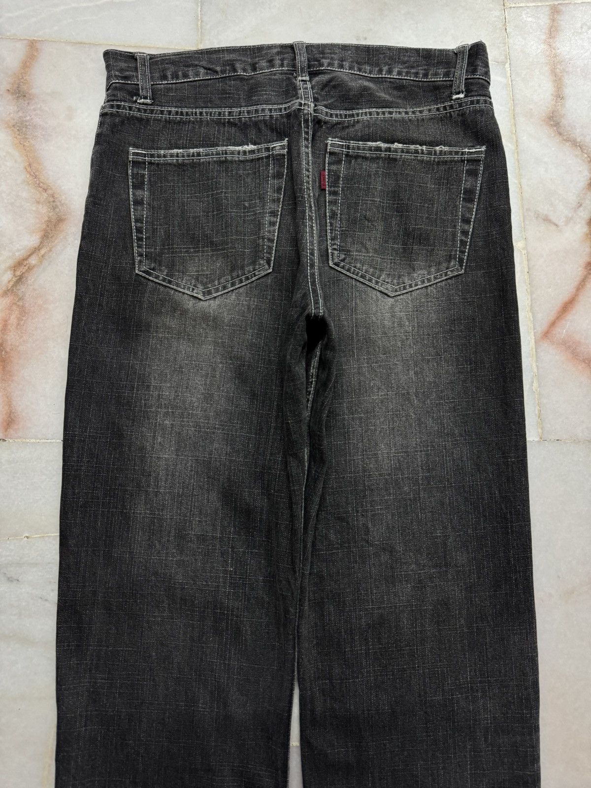 If Six Was Nine × Japanese Brand × Vintage Denim Des Free Beat Mudwash Faded Distress Jean Size US 30 / EU 46 - 11 Thumbnail