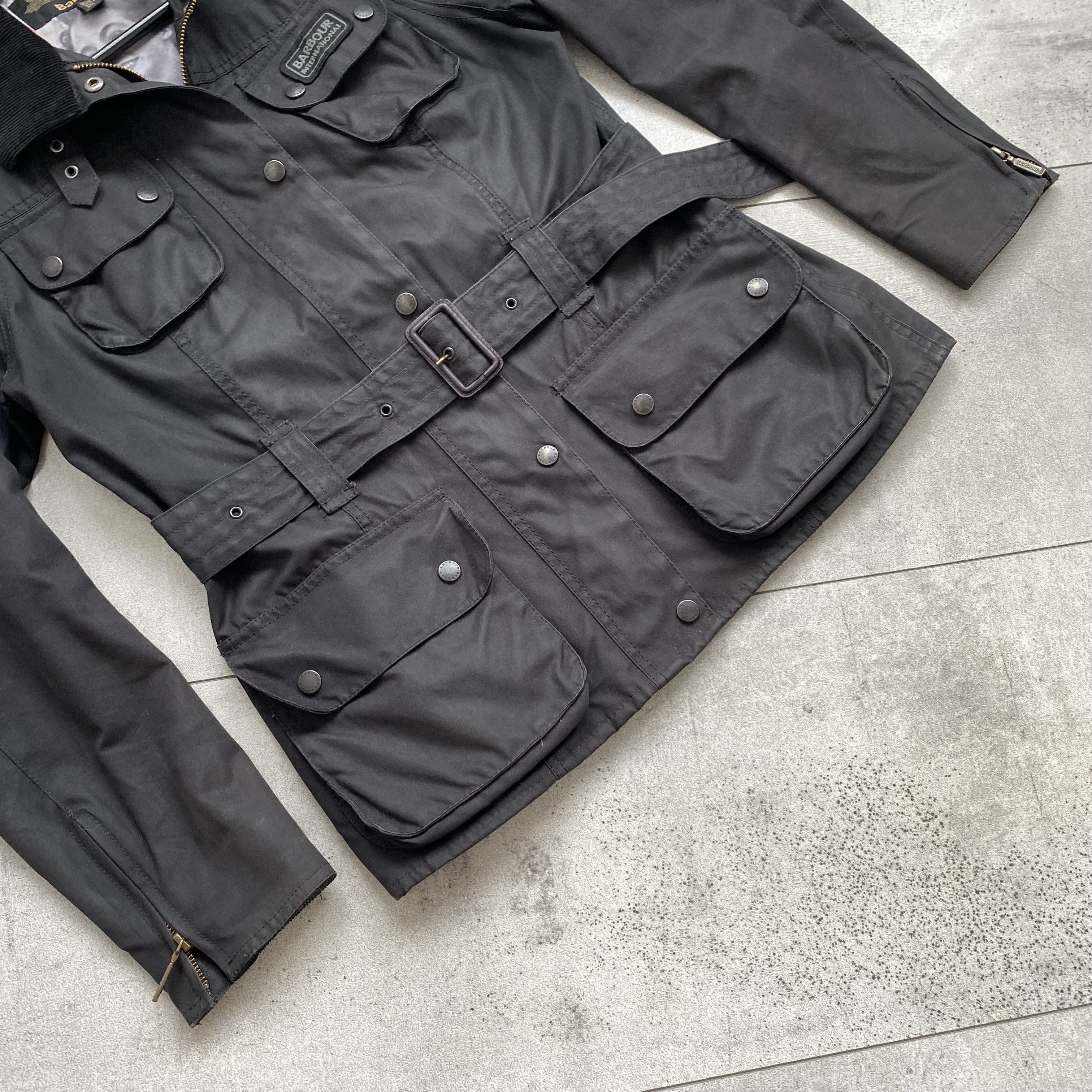 Barbour Barbour international June Waxed Cotton Jacket Size M / US 6-8 / IT 42-44 - 8 Thumbnail