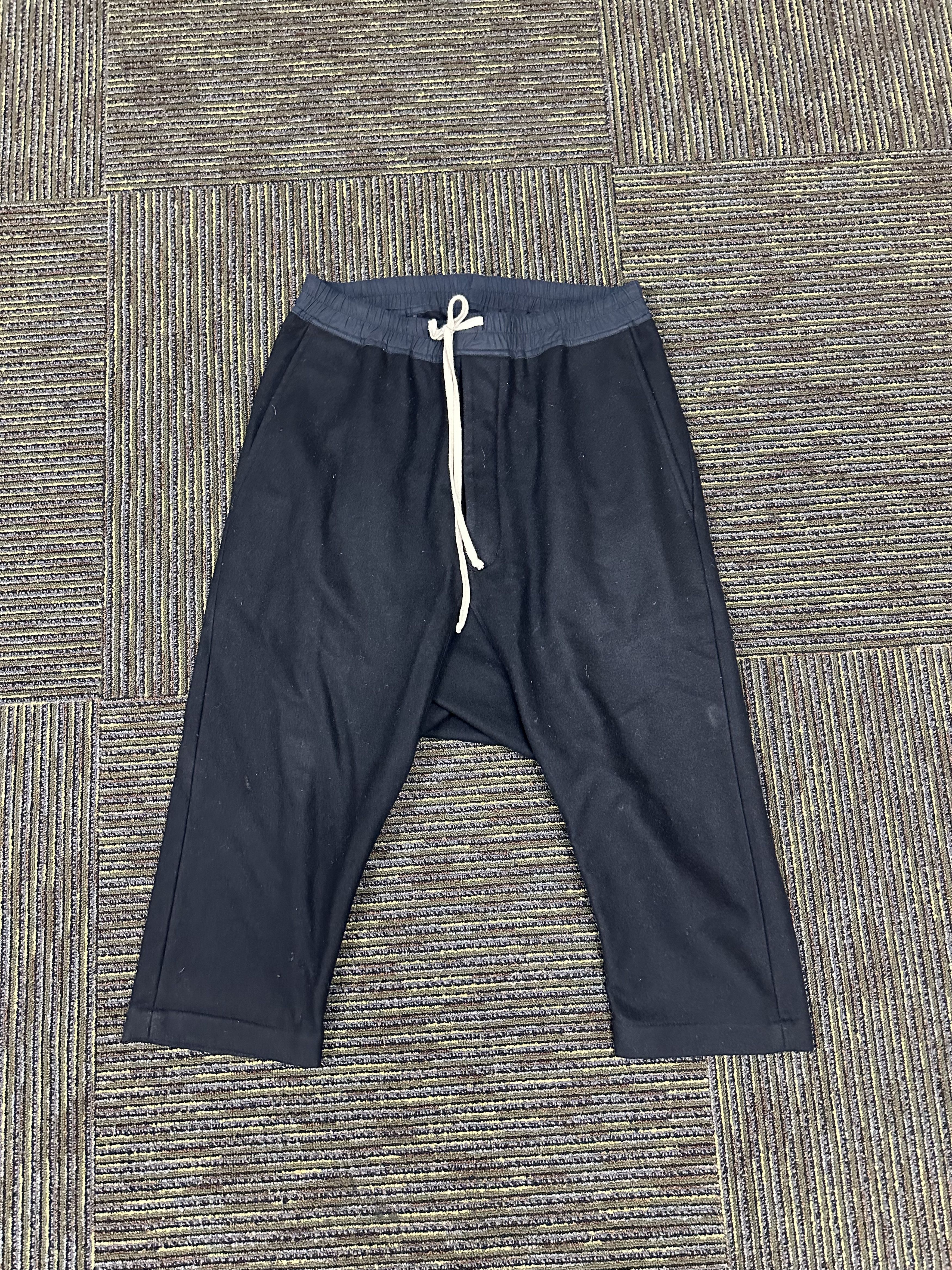 Rick Owens Cropped Wool Pants Size US 34 / EU 50 - 1 Thumbnail