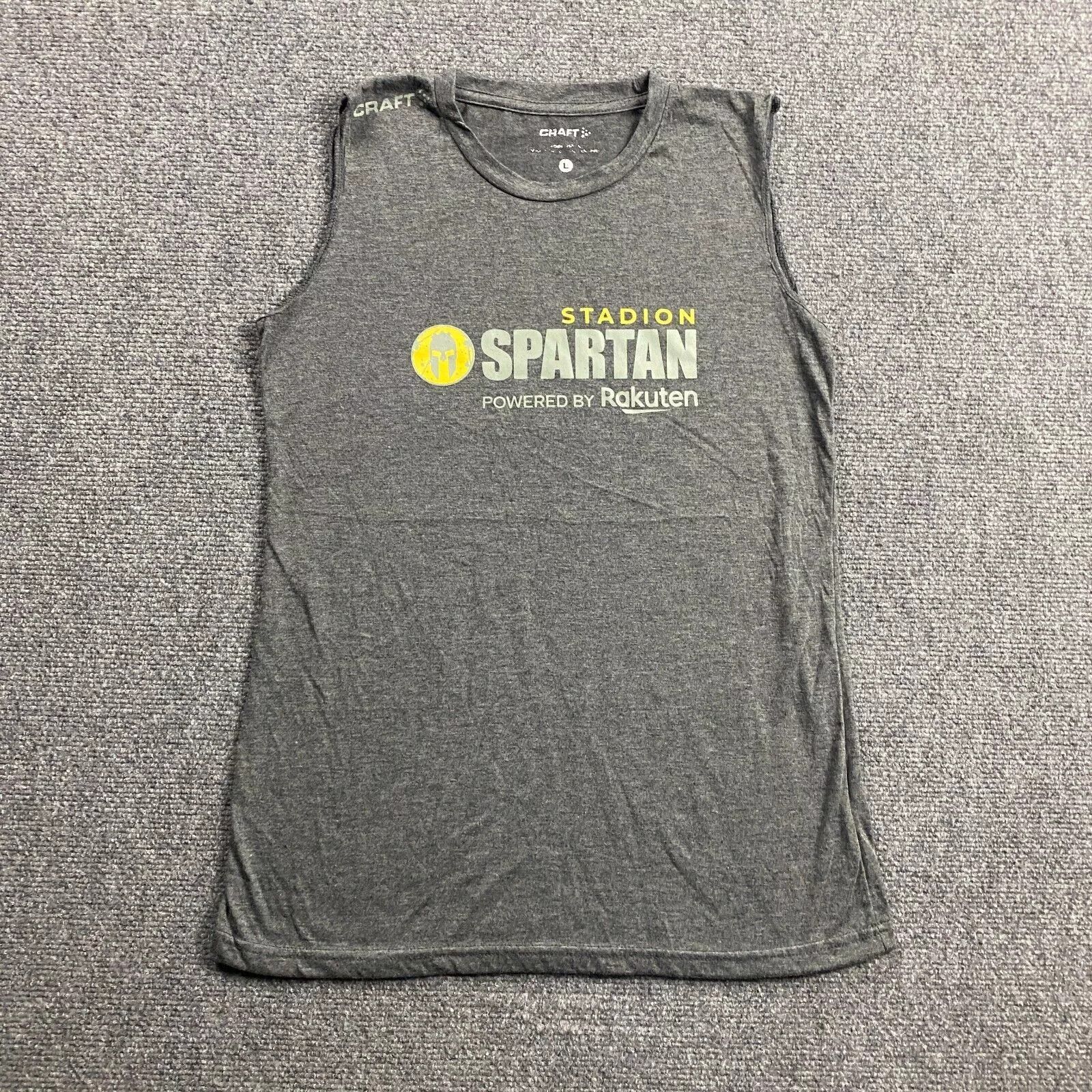 Other Spartan Stadion Tank Top Women's Large Gray Craft Pullover L Size L / US 10 / IT 46 - 1 Thumbnail