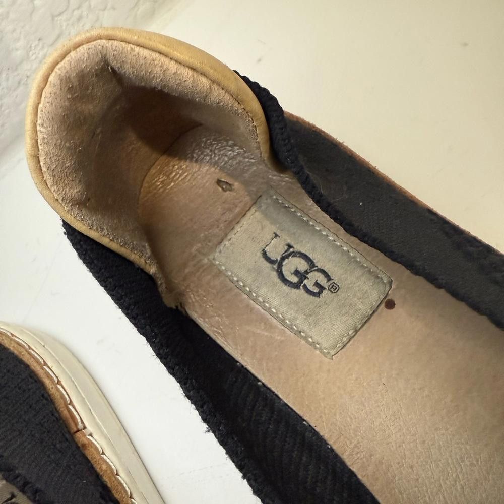 Ugg UGG Sammy Knit Slip On Sneakers Black Tan Size 6 Size US 6 / IT 36 - 9 Thumbnail