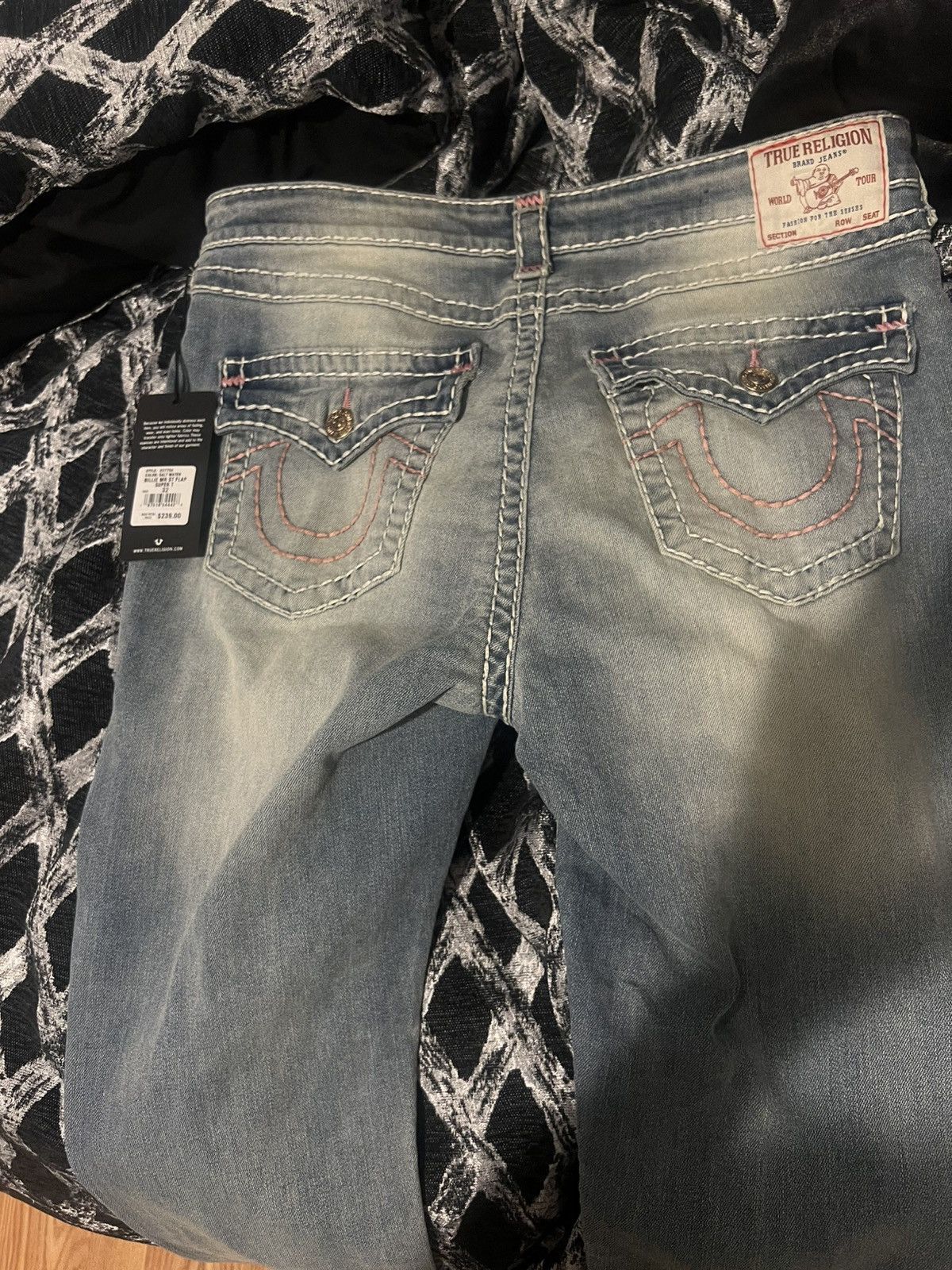 True Religion Billie mr st flap super t Size 32" / US 10 / IT 46 - 3 Thumbnail