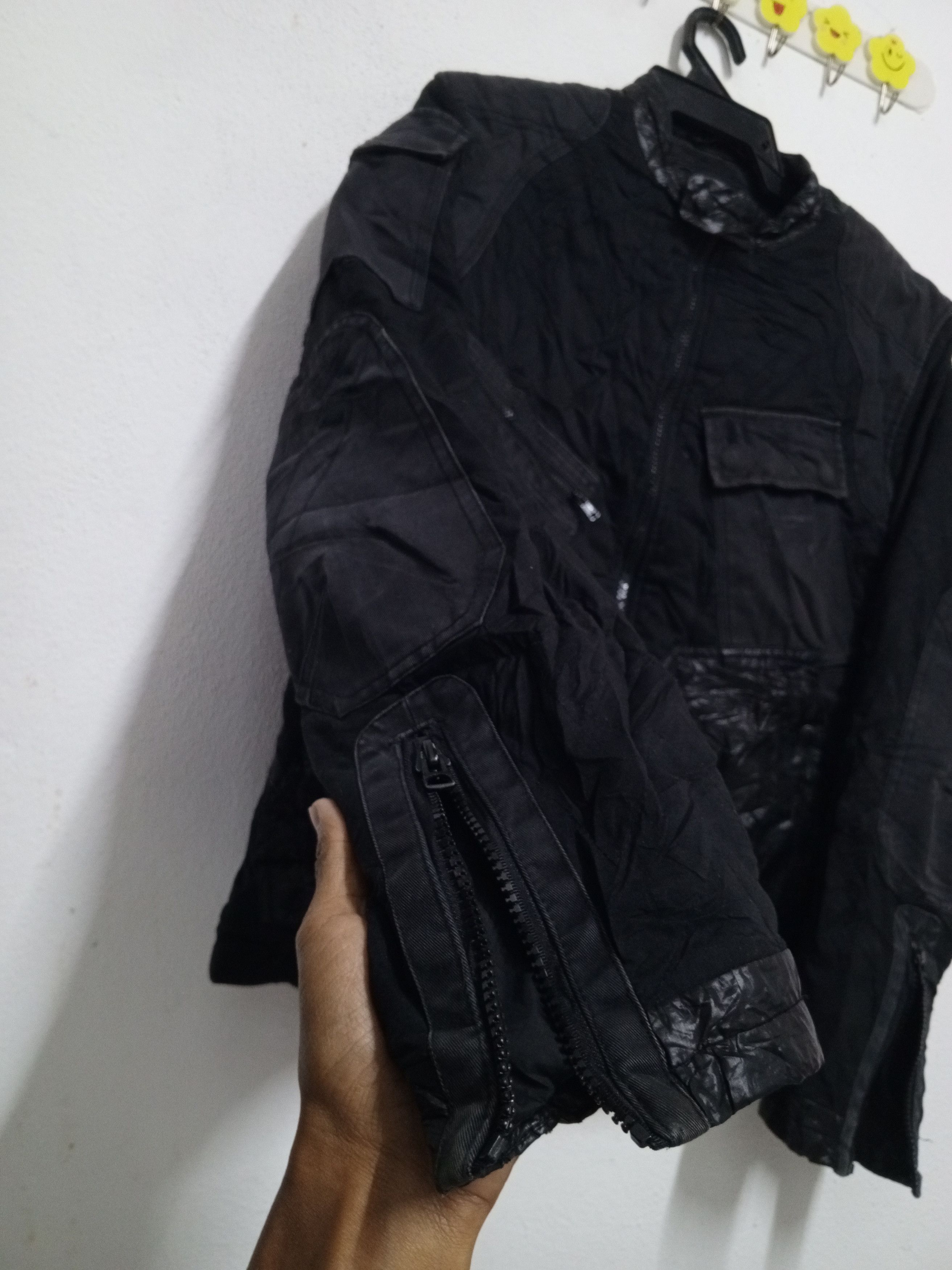 Diesel DIESEL JACKET RARE MANY POCKETS BLACK Size US M / EU 48-50 / 2 - 7 Thumbnail