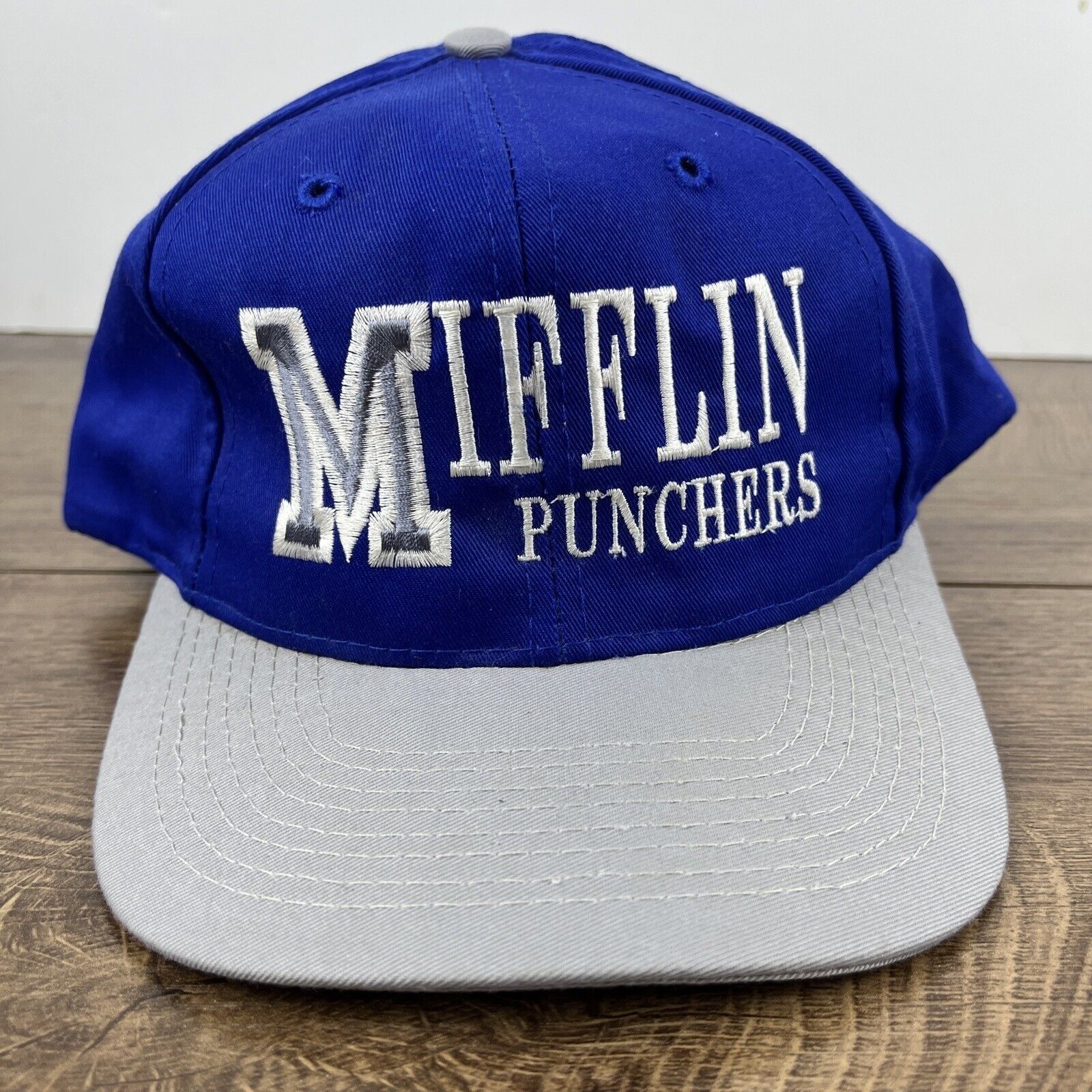Other Mifflin Punchers Hat Mifflin Puncher Blue Hat Adjustable Adu Size ONE SIZE - 4 Thumbnail