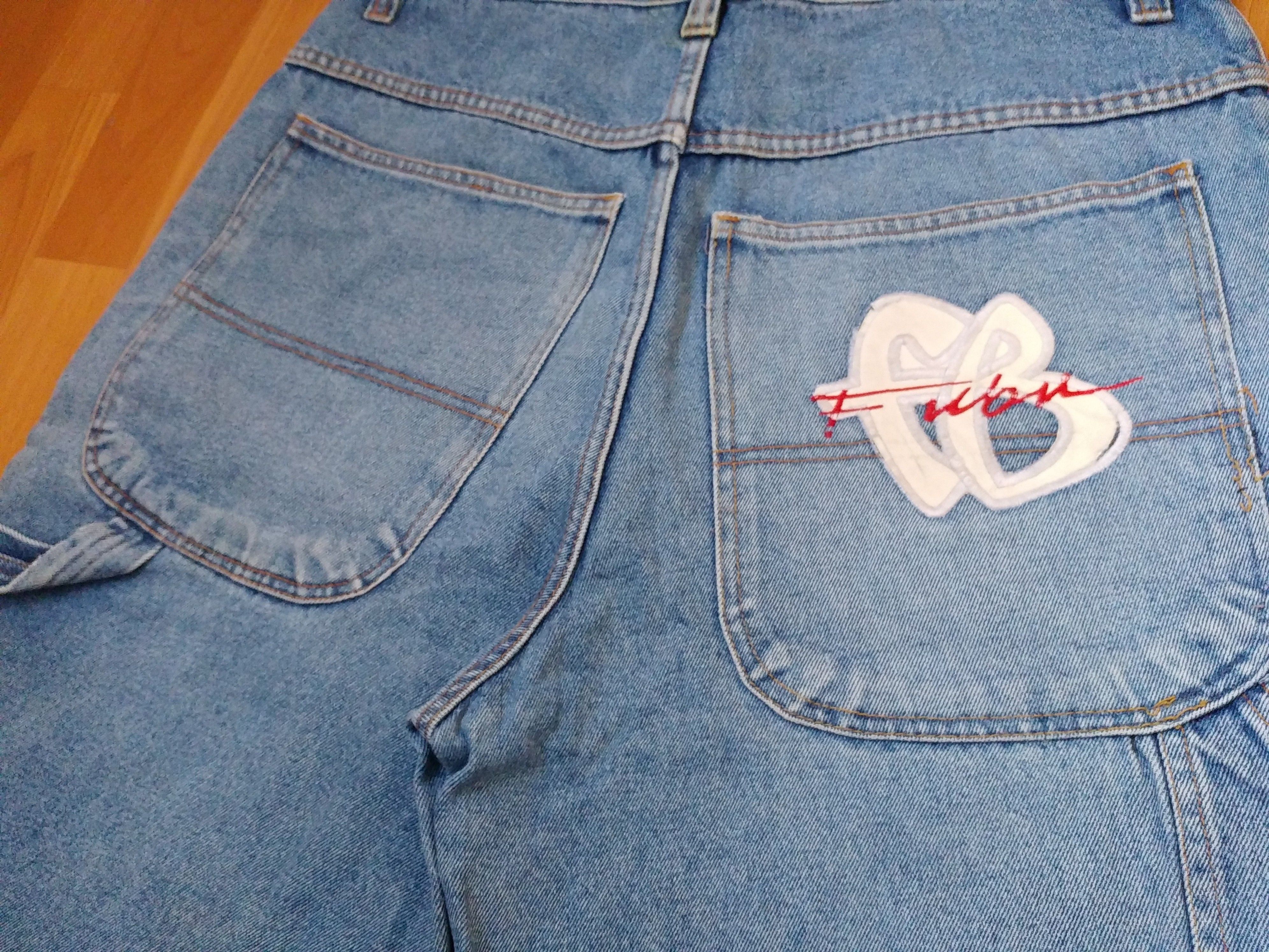 Fubu FUBU jeans shorts, old school vintage baggy, hip hop size 36 Size US 36 / EU 52 - 6 Thumbnail