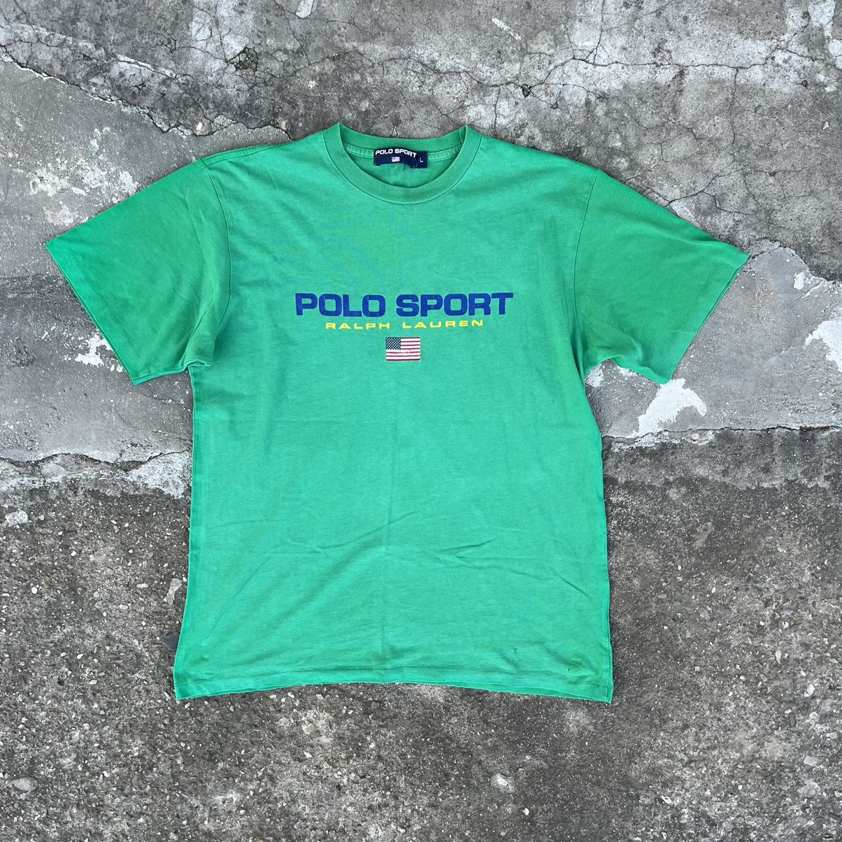 Polo Ralph Lauren × Vintage Polo Sport Ralph Lauren Short Sleeve T Shirt Logo Tee y2k Size US L / EU 52-54 / 3 - 2 Thumbnail