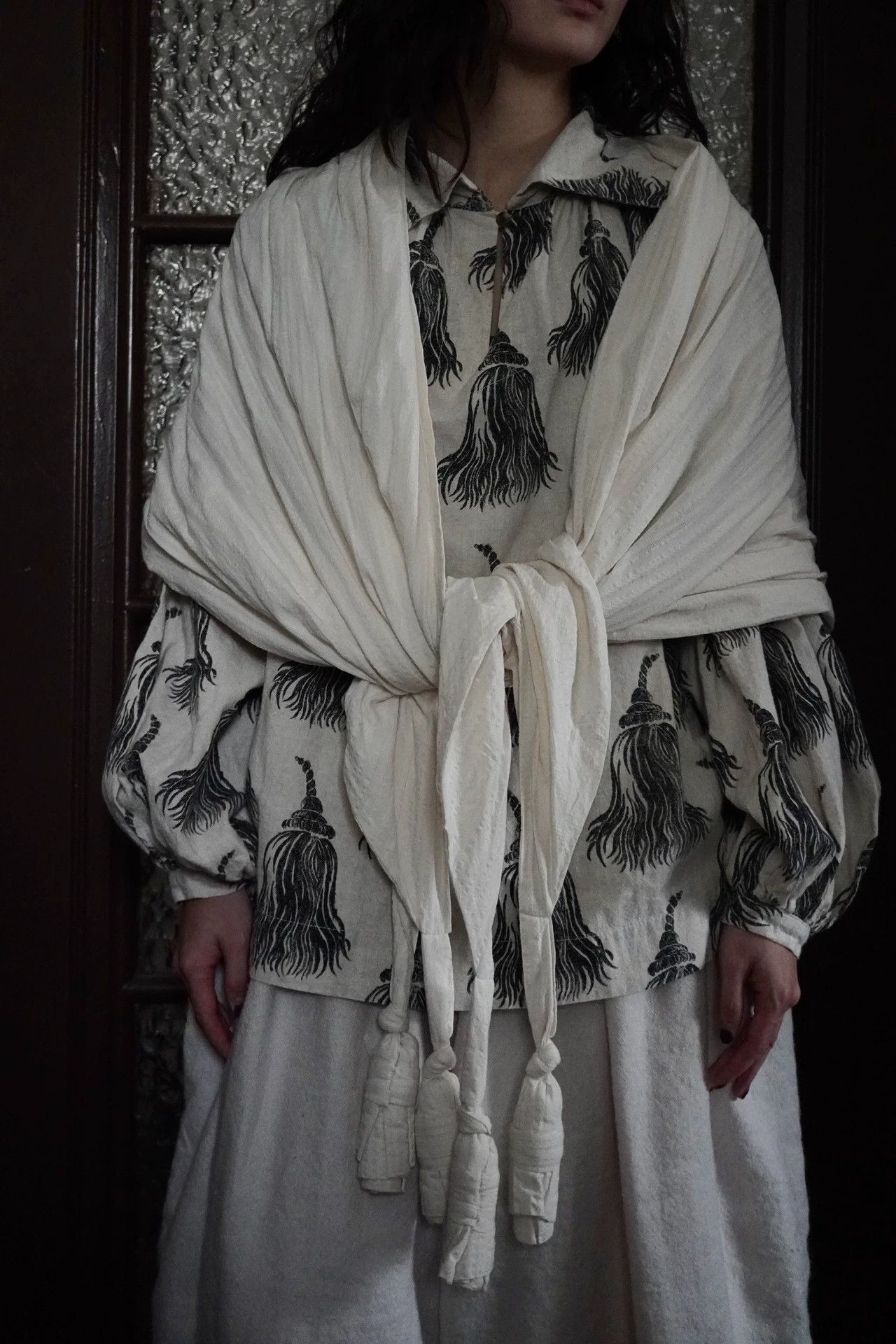 Vivienne Westwood Vivienne Westwood 1990s Worlds End Scarf/Shawl 9/10 Size ONE SIZE - 7 Thumbnail