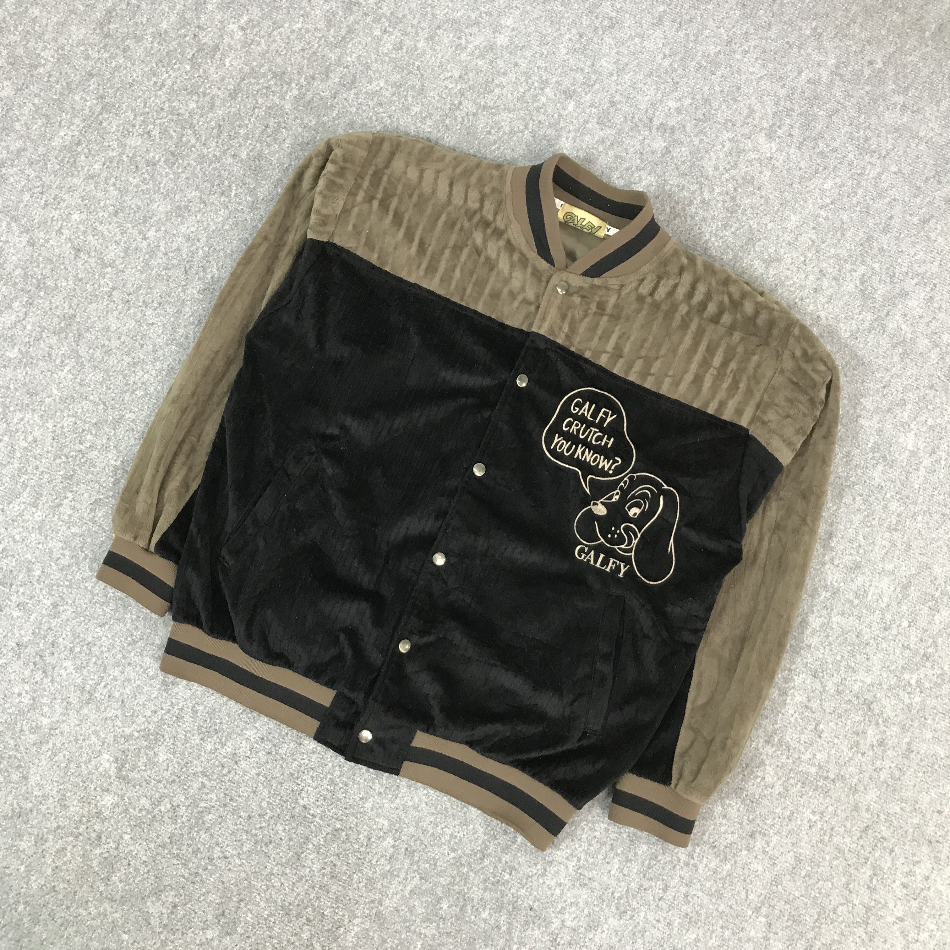 Japanese Brand GALFY CRUTCH YOU KNOW BIG DOG JACKET Size US L / EU 52-54 / 3 - 5 Thumbnail