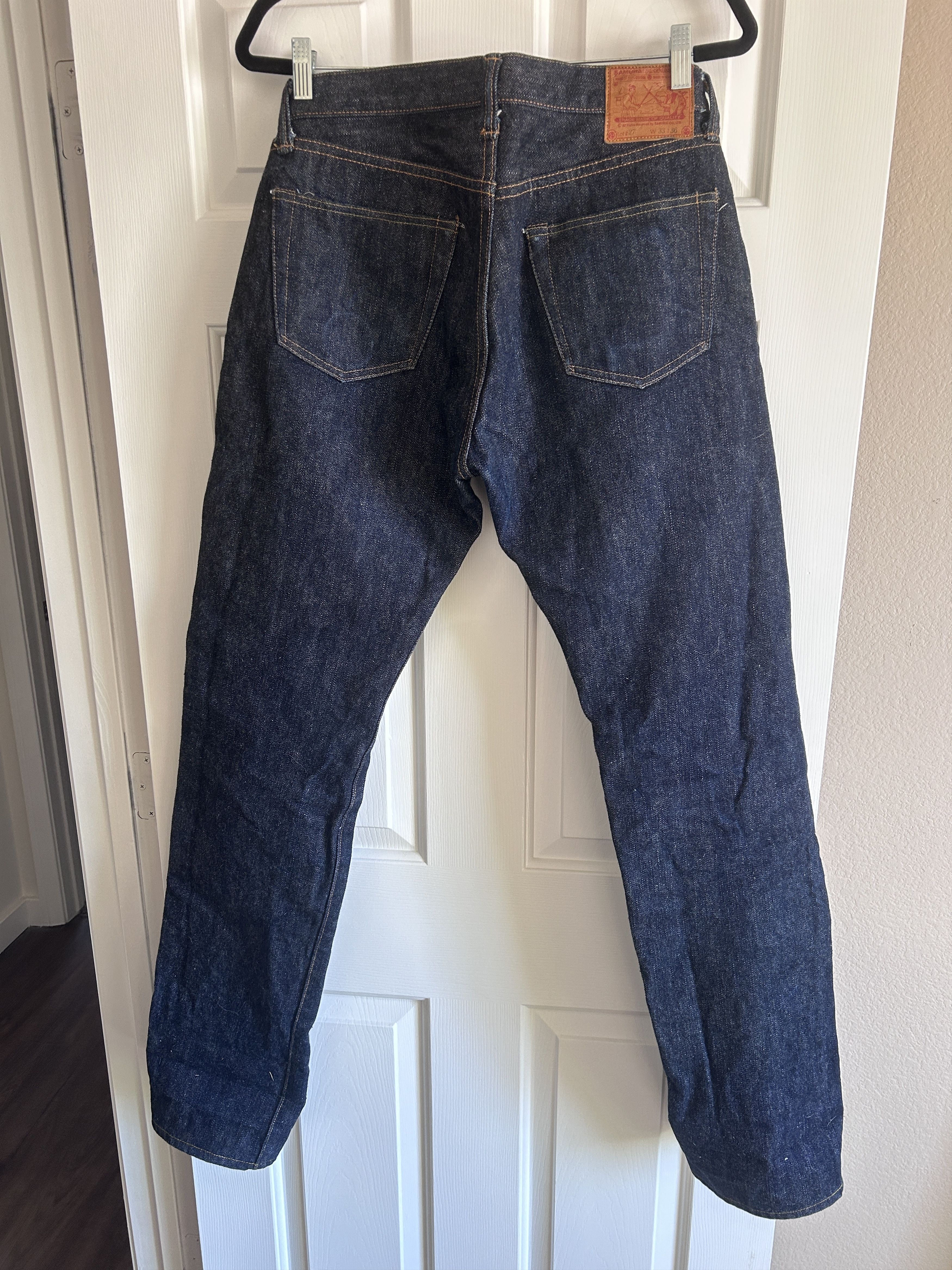 Samurai Jeans Samurai Selvedge Denim S710xx 19oz II "Kiwami" 33x36 Size US 33 - 2 Thumbnail