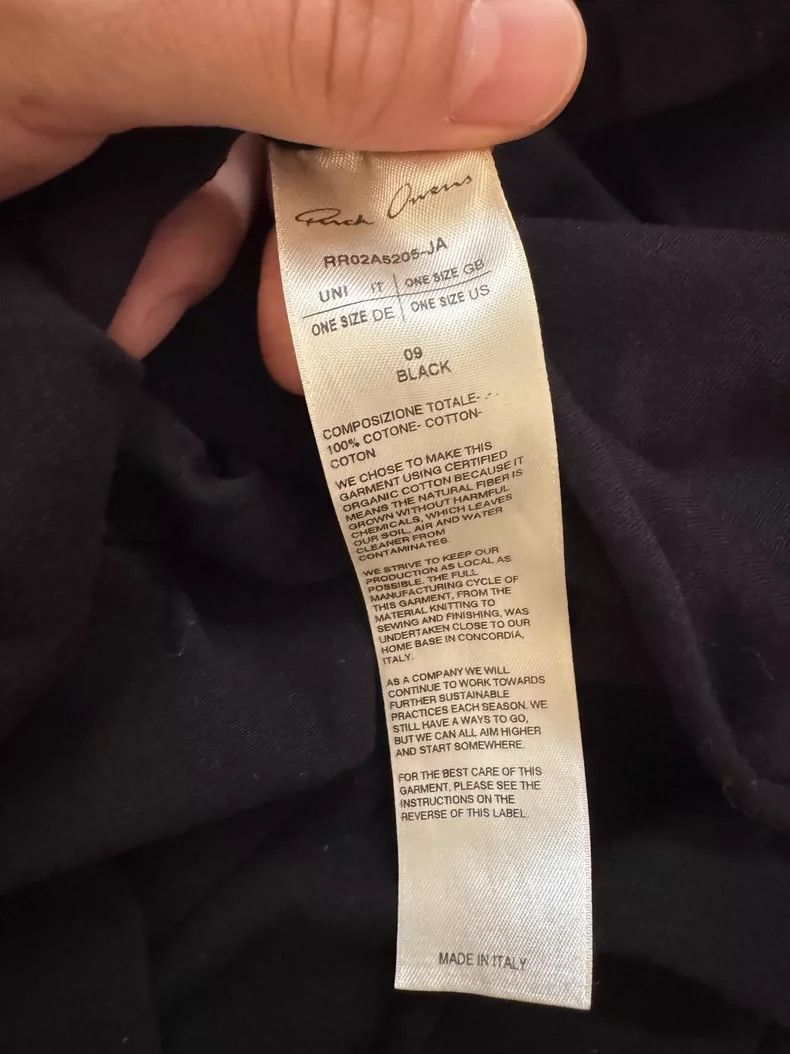 Rick Owens Rick Owens size os Bat T-shirt 2504-Nextarrow Size US M / EU 48-50 / 2 - 6 Thumbnail