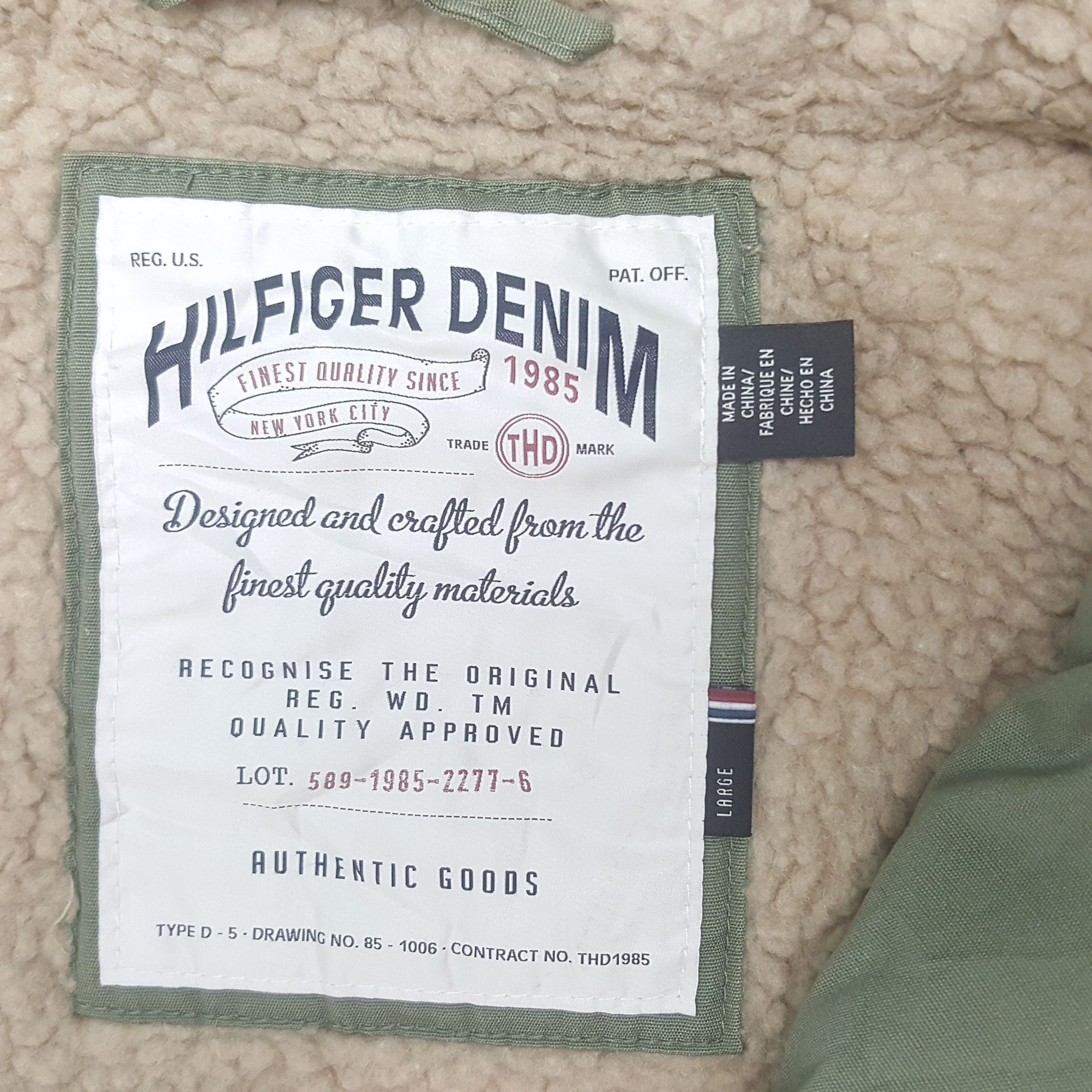 Tommy Hilfiger Vintage Hilfiger Denim NYS US Military Parka Jacket RR21 Size US L / EU 52-54 / 3 - 5 Thumbnail