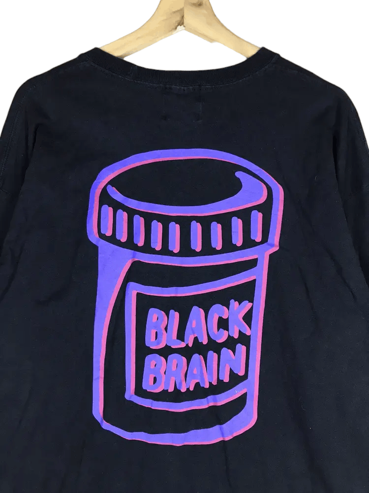 Gildan Black Brain Tshirts Size US XL / EU 56 / 4 - 4 Thumbnail