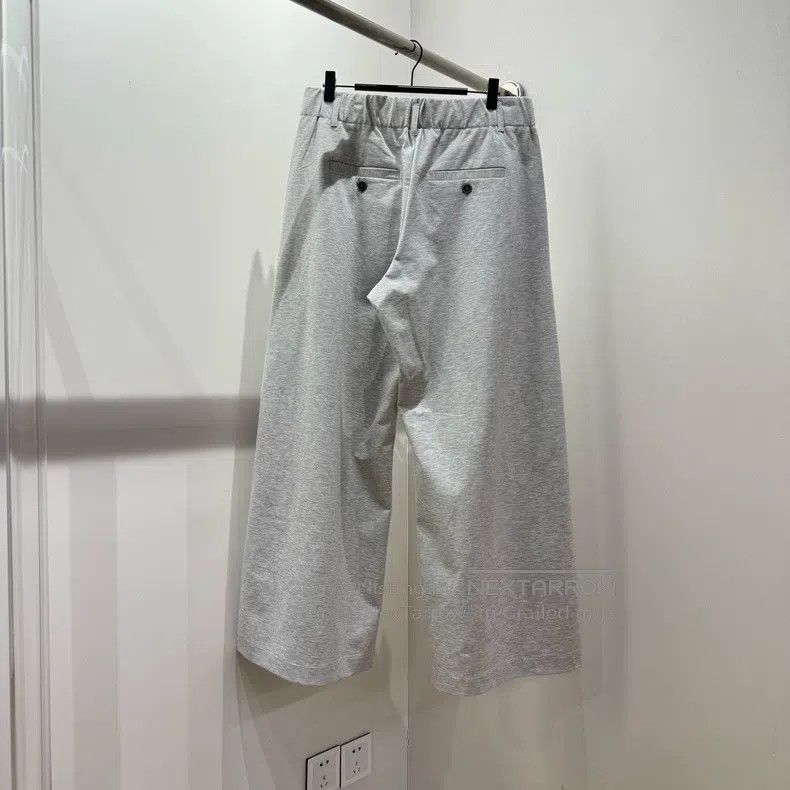 Brunello Cucinelli Brunello Cucinelli size M Solid Color Drawstring Wide Leg C Size 26" / US 2 / IT 38 - 2 Thumbnail