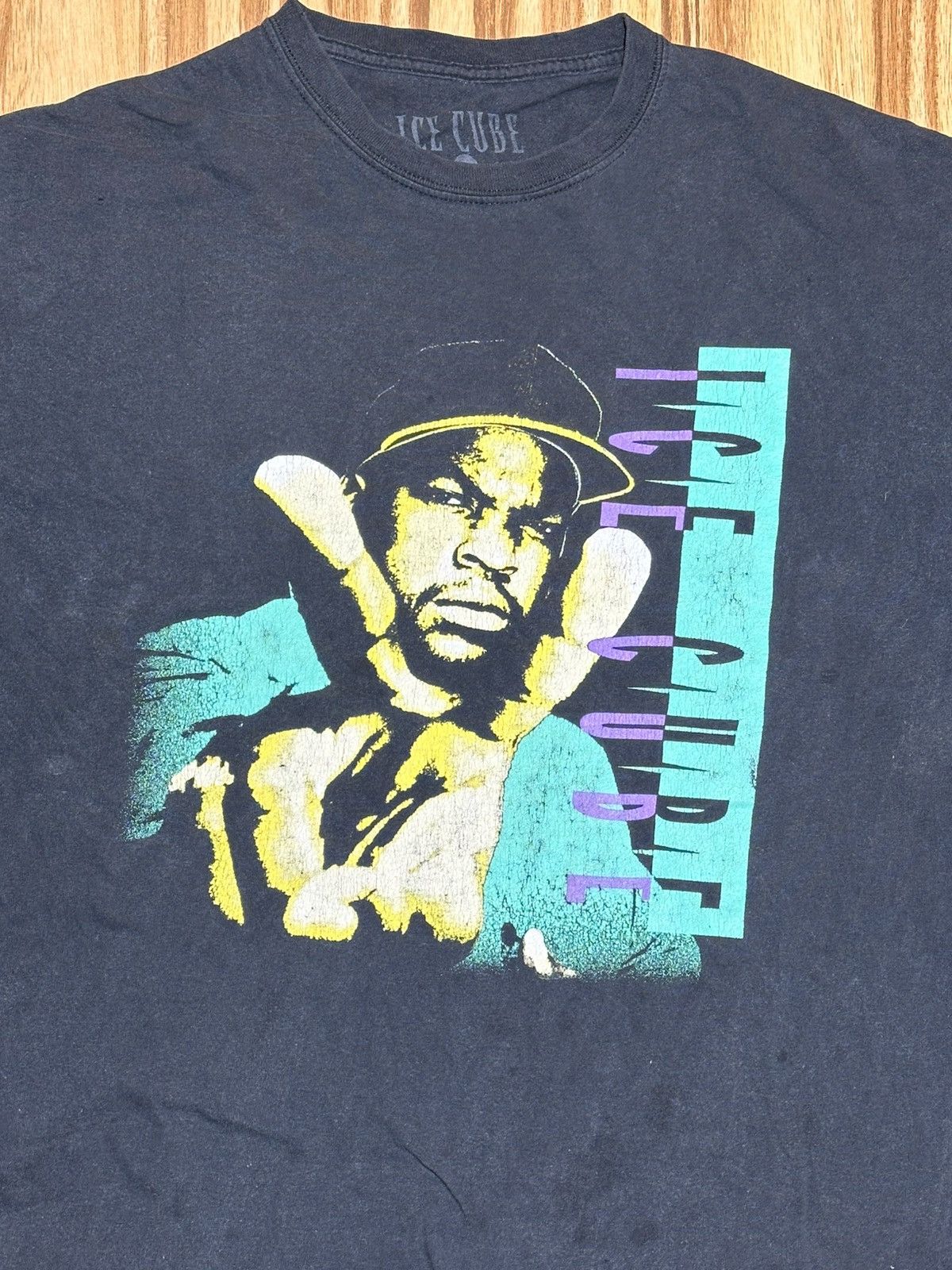 Other Ice Cube Black Graphic Tee Size US XL / EU 56 / 4 - 2 Thumbnail