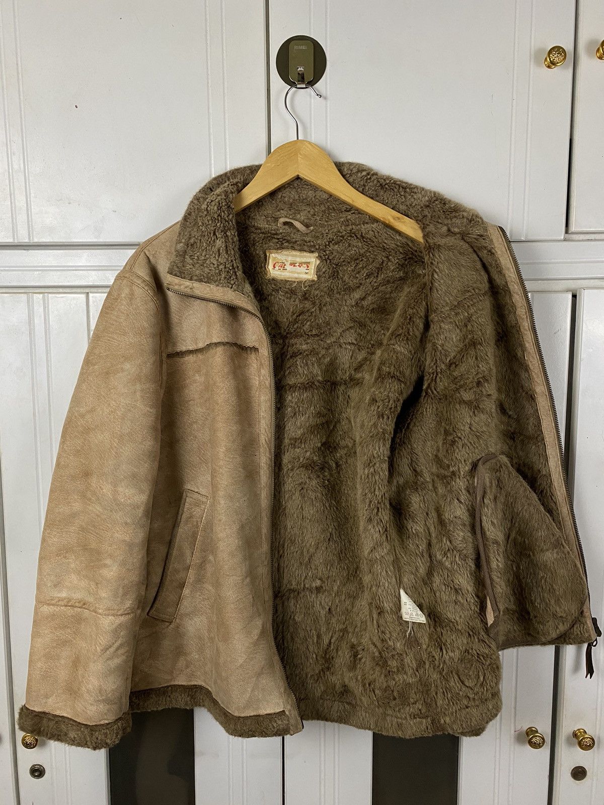 Japanese Brand ✅️Carters Shearling Bomber Jacket Size US M / EU 48-50 / 2 - 3 Thumbnail