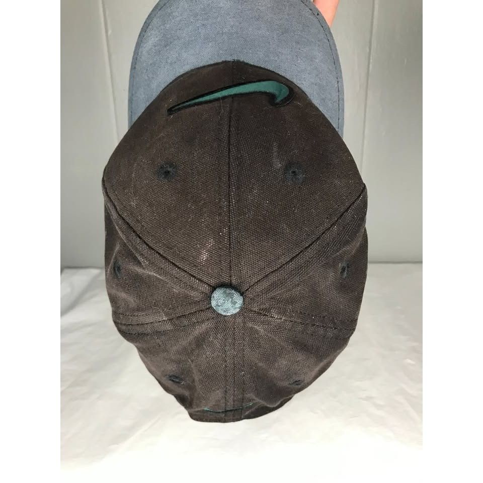 Nike Vintage 90's Nike Center Swoosh Canvas strapback hat cap Size ONE SIZE - 5 Thumbnail