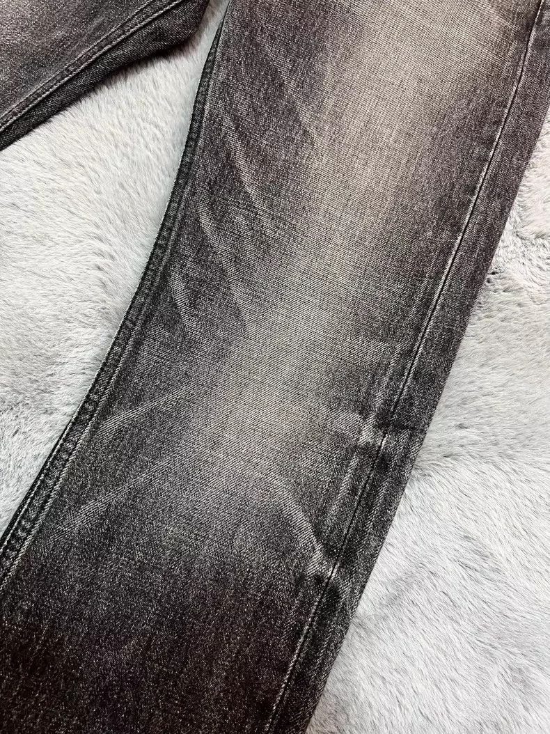 Celine Celine 23 Spring/Summer Smoky Black Washed Slim Straight Le Size US 27 - 5 Thumbnail