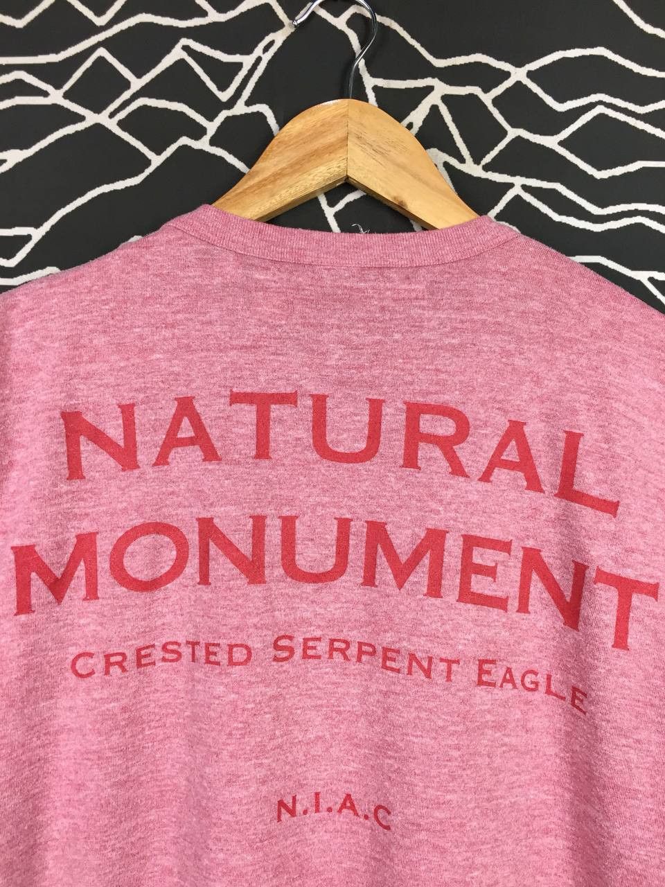 Japanese Brand Whimsical Worker Natural Monument Crested Serpent Eagle Tee Size US M / EU 48-50 / 2 - 7 Thumbnail