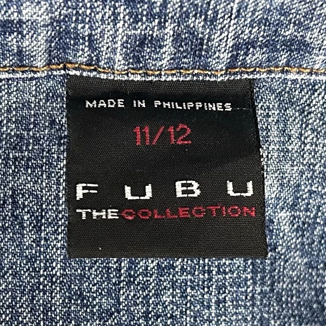 Fubu FUBU Denim Dress Blue 100% Cotton Knee Length Snap Front Collared Shirt Dress Women Size 12 Size XL / US 12-14 / IT 48-50 - 3 Thumbnail