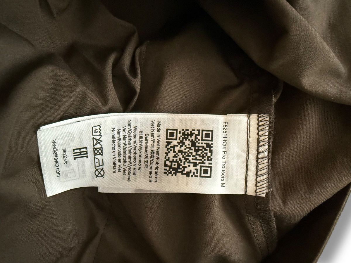 Fjallraven Fjallraven Karl Pro Trousers Pants Size US 36 / EU 52 - 9 Thumbnail