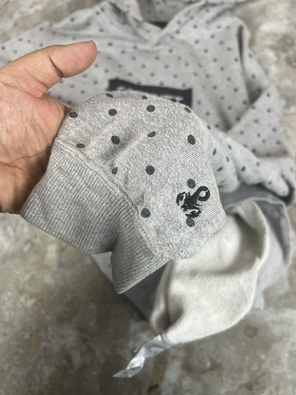 Sophnet. Vintage Sophnet. Polkadot Pullover Hoodie Size US L / EU 52-54 / 3 - 10 Thumbnail