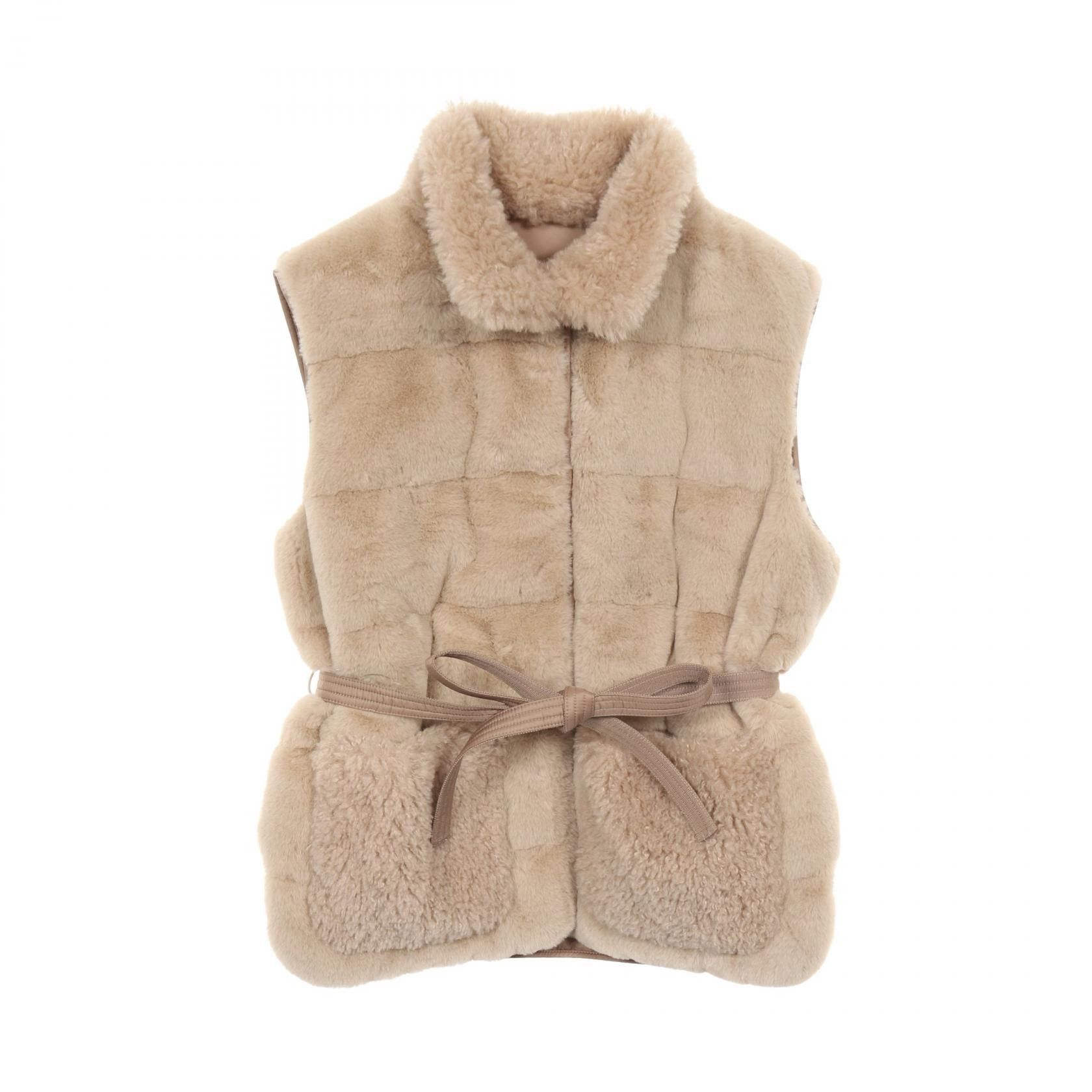 Moncler Moncler Moncler JOUI Polyester Down Vest Textile Outerwear DUTY FREE for USA Size ONE SIZE - 1 Thumbnail