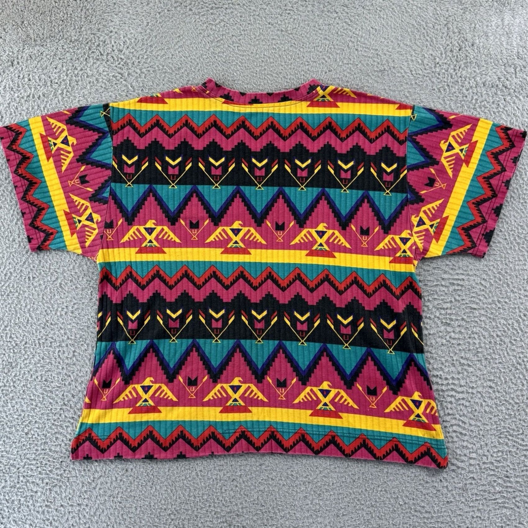 Ocean Pacific VINTAGE Ocean Pacific Shirt Adult Medium Abstract Pattern Geometric 90s Retro Mens Size US M / EU 48-50 / 2 - 6 Thumbnail