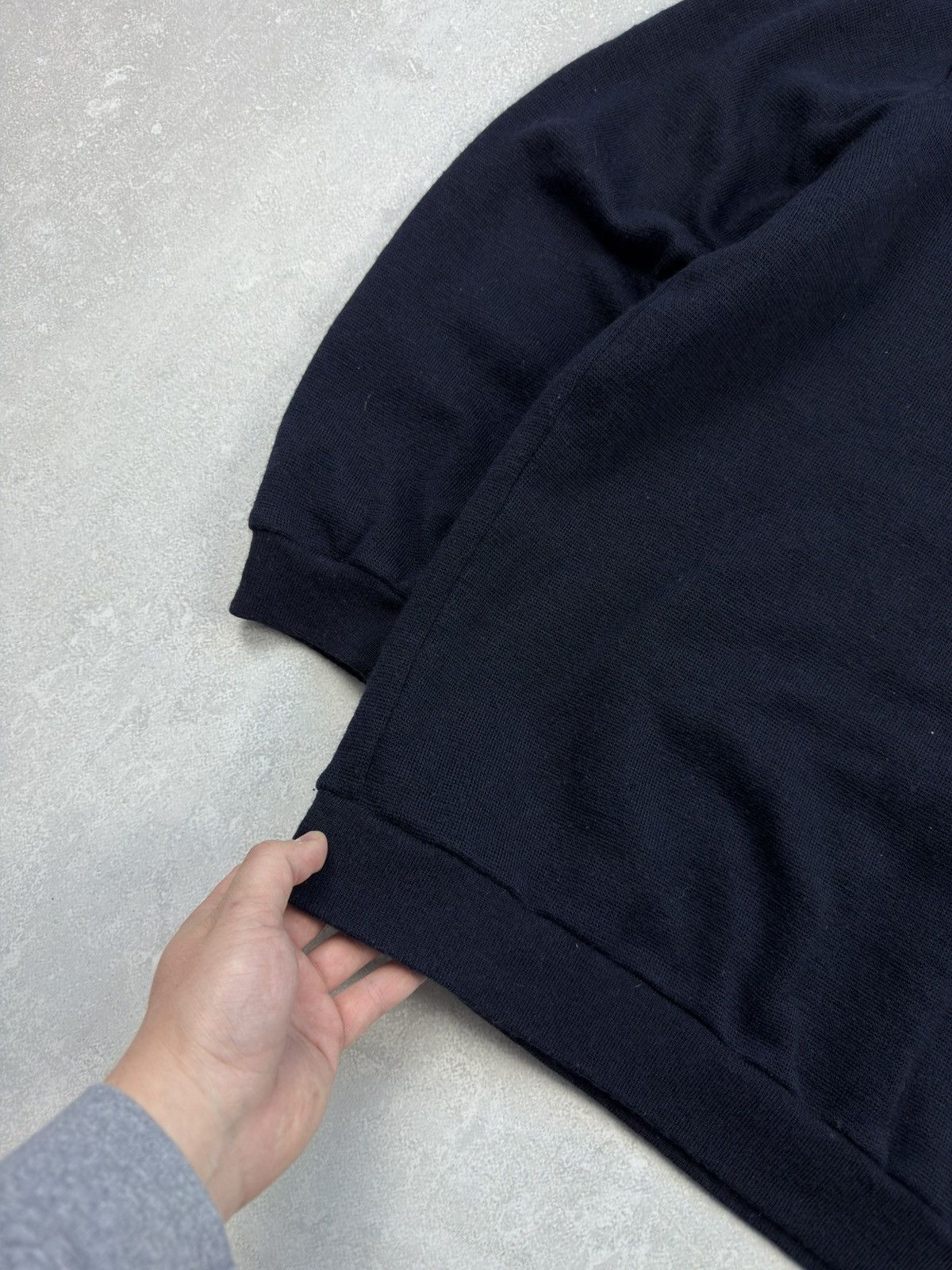 Lacoste Vintage Lacoste 90s Dark Blue Wool Sweater Logo size 8 Size US XXL / EU 58 / 5 - 5 Thumbnail